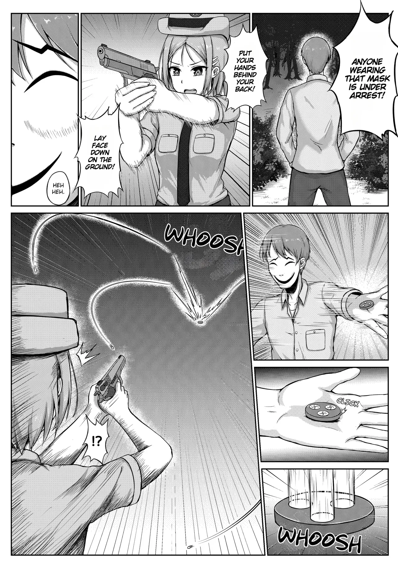 [Nisusu] Fukei to Kusuguri Yuukaihan | The Policewoman and the Tickling Kidnapper [English] - Page 6