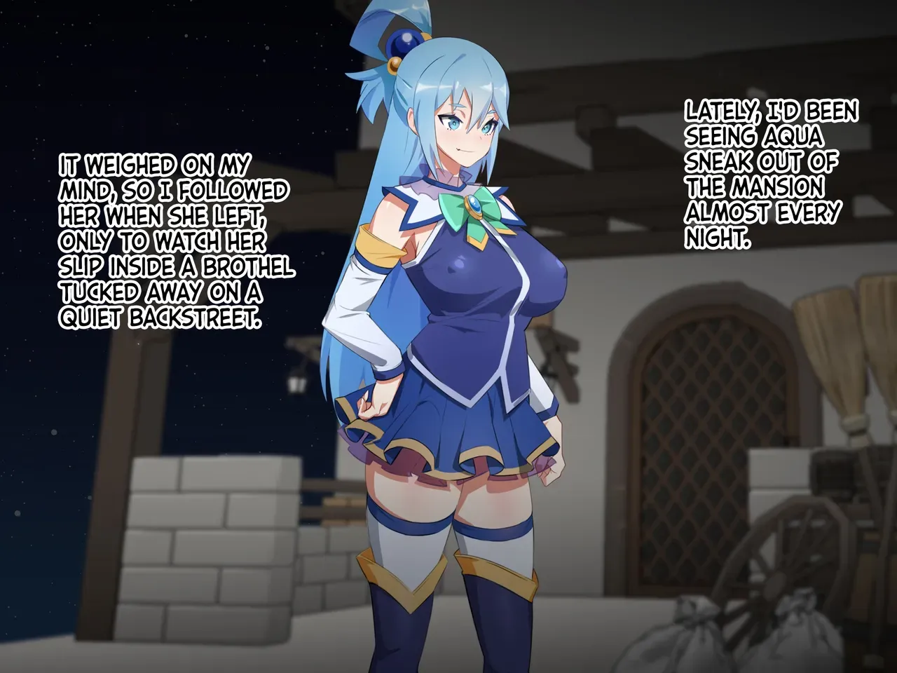 [MilkEmpire] The Goddess' Part-Time Job! - Futanari Useless Goddess & Ultra-Perverted Crusader (Kono Subarashii Sekai ni Shukufuku o!) [English] [Castle TL] [Digital] - Page 5
