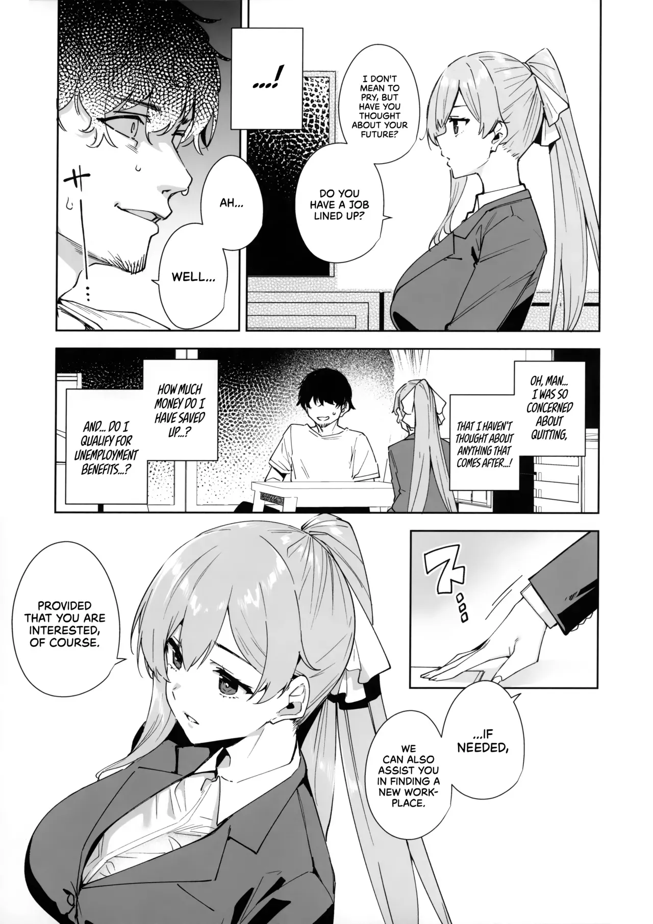 [Ink Complex (Tomohiro Kai)] Tower Residence Setsuguka Taiouchuu | Tower Reception, at your Service! [English] [Cuddlebuns] (decensored) - Page 4