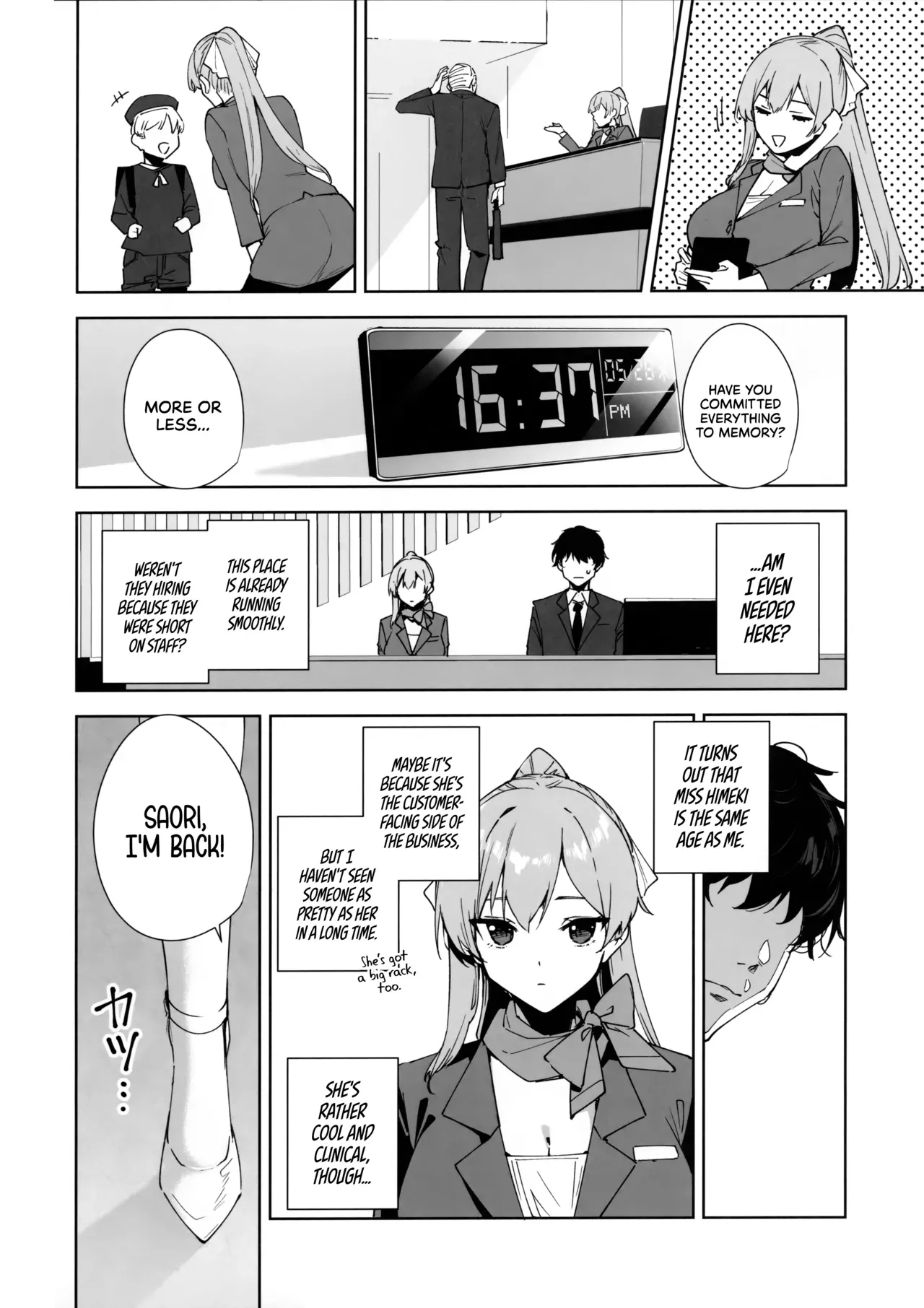 [Ink Complex (Tomohiro Kai)] Tower Residence Setsuguka Taiouchuu | Tower Reception, at your Service! [English] [Cuddlebuns] (decensored) - Page 7