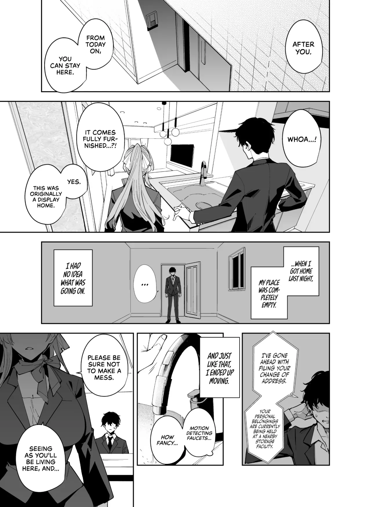 [Ink Complex (Tomohiro Kai)] Tower Residence Setsugu-ka Taiou-chuu 2 | Tower Reception, at your Service! 2 [English] [Cuddlebuns] [Digital] (decensored) - Page 2