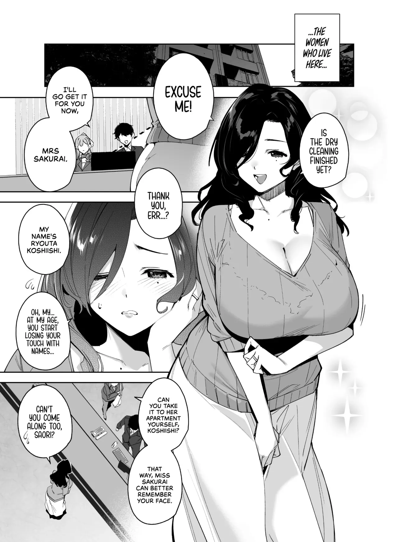[Ink Complex (Tomohiro Kai)] Tower Residence Setsugu-ka Taiou-chuu 2 | Tower Reception, at your Service! 2 [English] [Cuddlebuns] [Digital] (decensored) - Page 4
