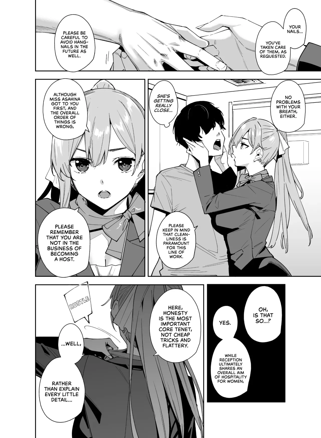 [Ink Complex (Tomohiro Kai)] Tower Residence Setsugu-ka Taiou-chuu 2 | Tower Reception, at your Service! 2 [English] [Cuddlebuns] [Digital] (decensored) - Page 7