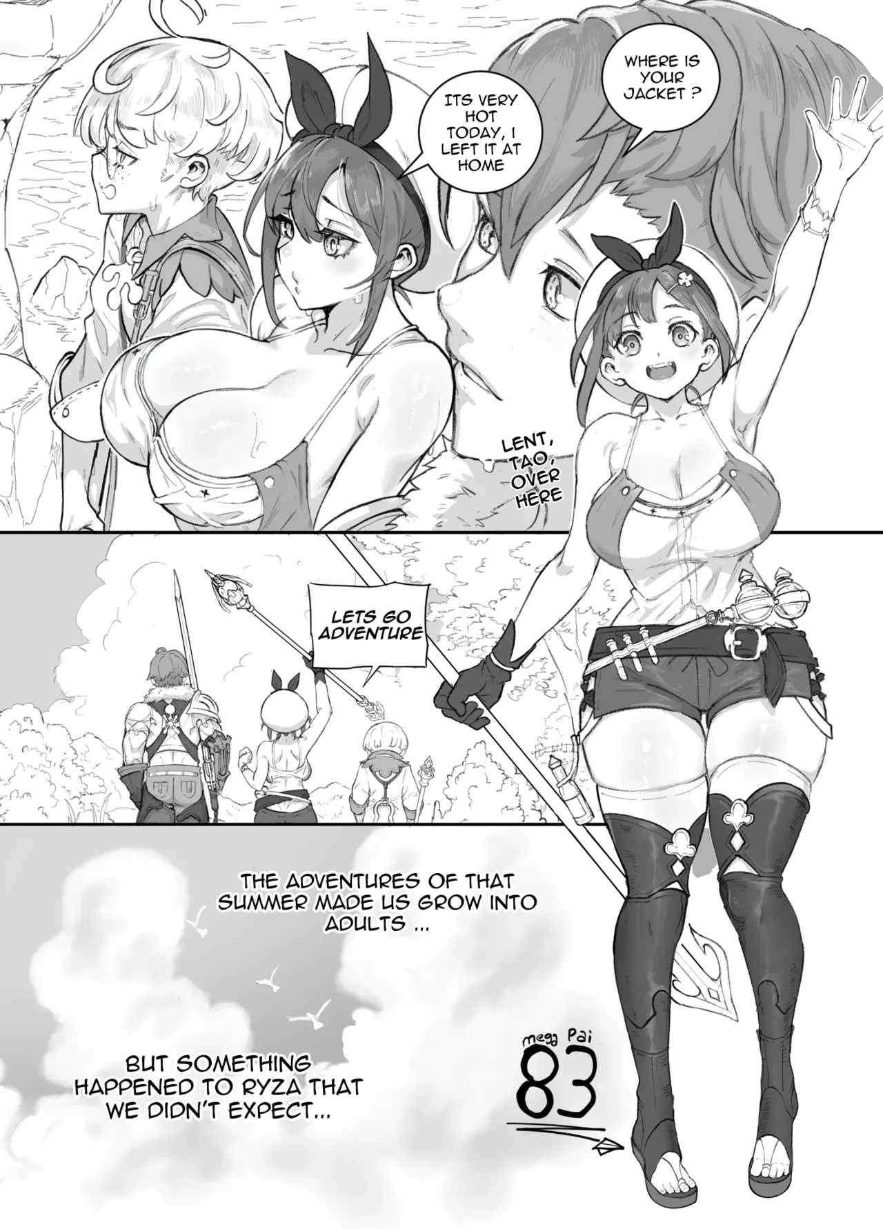 Atelier Ryza - Summer Secret (R18 Doujin sample) - Page 2