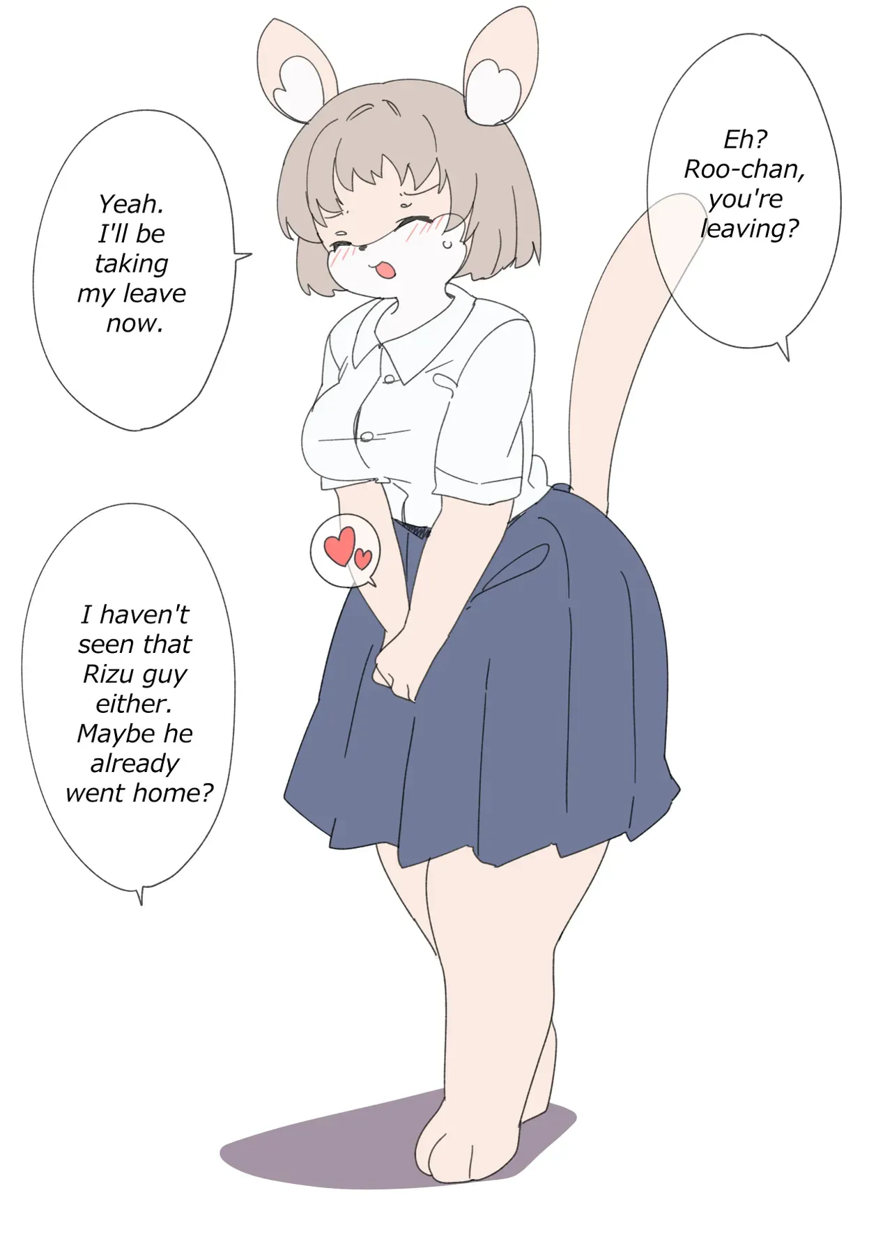 [fuyuno] The Story of a Tiny Senior Who Gets Stashed in a Girl’s Pocket and Taken Home (Pixiv Fanbox) [AI Unofficial decensored] - Page 9