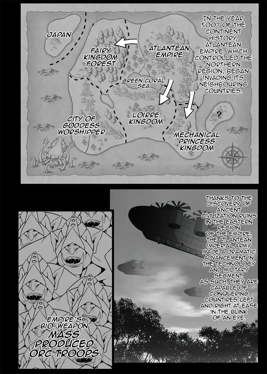 [Triple Head] Inmon Akuochi no Hime Kishidan | Erotic Crest of the Princess Knights (Original) [English] [DeppoTL] - Page 3