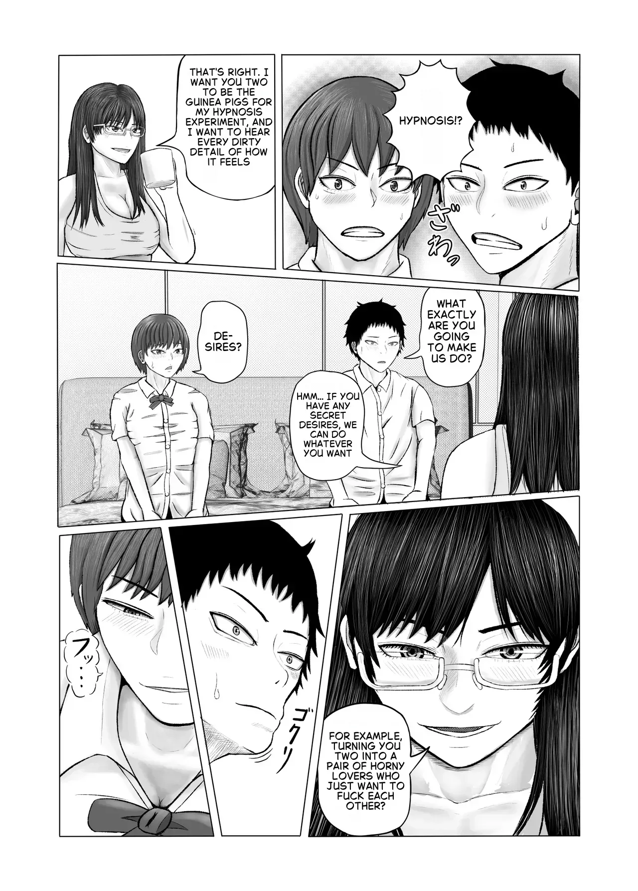 [Kope Bouya] Together with onee-san: The story of having an orgy with my classmates in a hypnosis experiment [English] - Page 7
