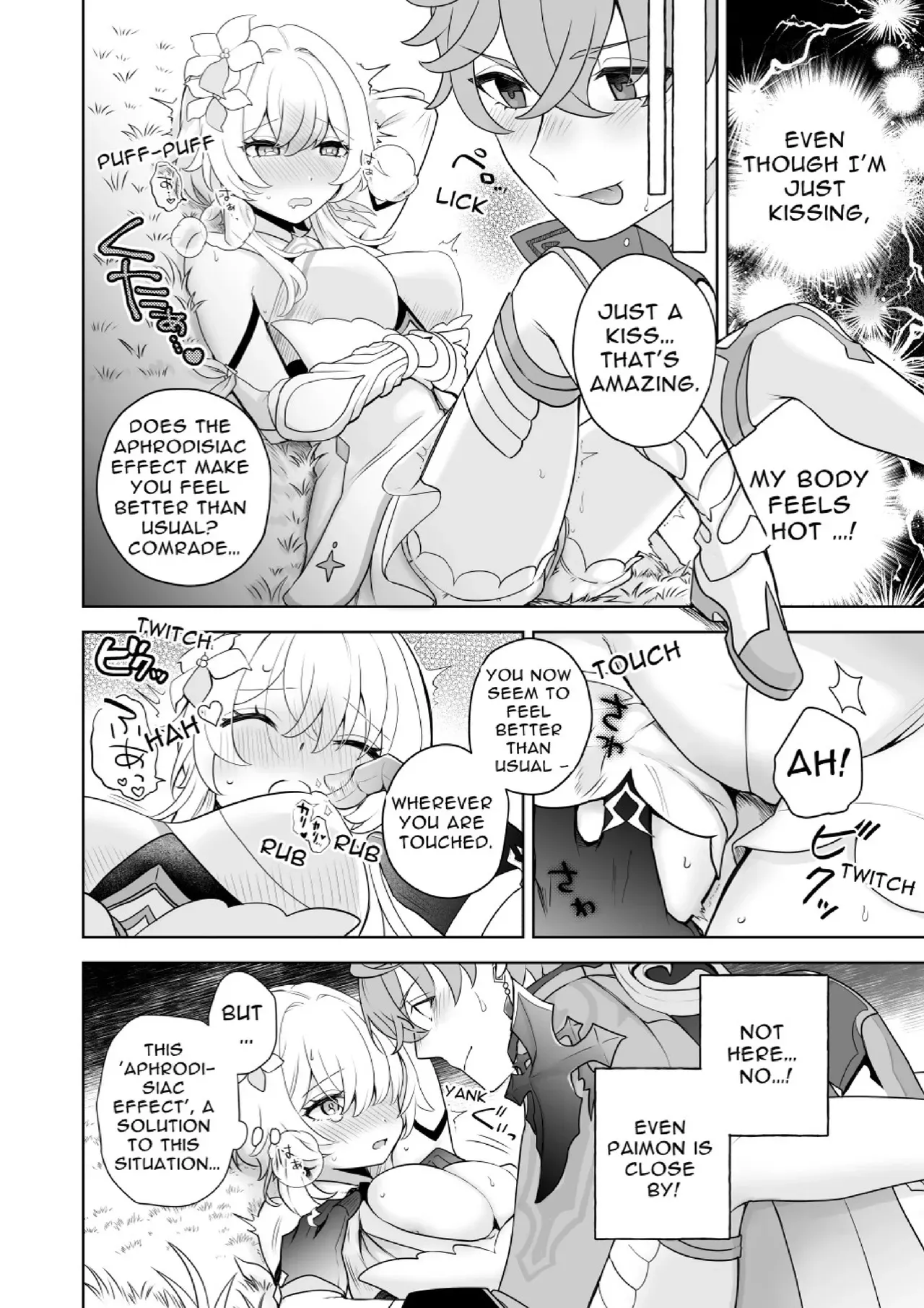 [Morimoriya (Shikanoo Derako)] Hana to Tawamure (Genshin Impact) [English] - Page 9
