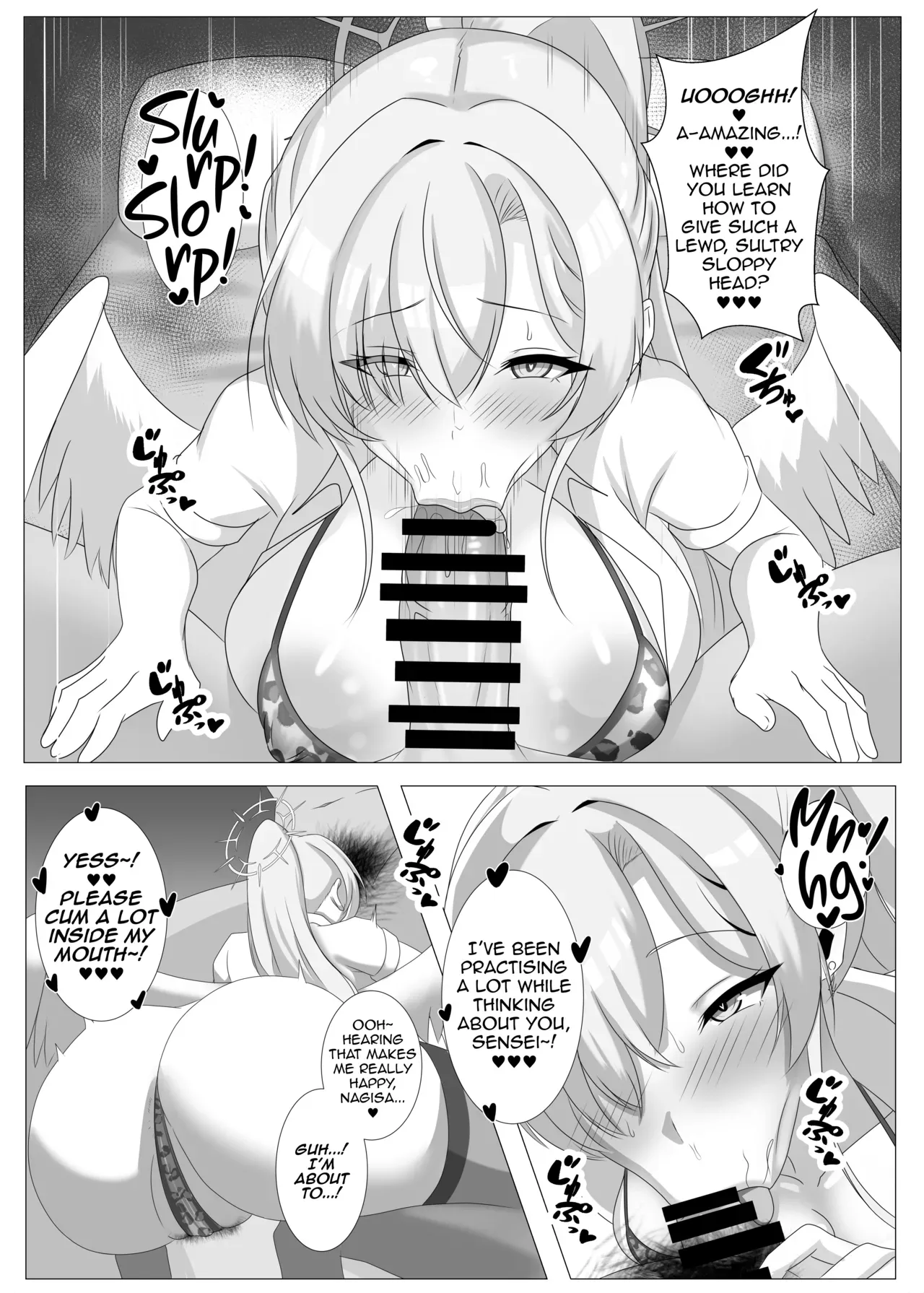 [Hajime Warabe-tei (Shidoutei)] Tea Time ni wa Sensei o Soete ♥︎ | "Tea Time" (Steamy Sex), Along with "Sensei" (Master) ♥︎ (Blue Archive) [English] [DeppoTL] - Page 8