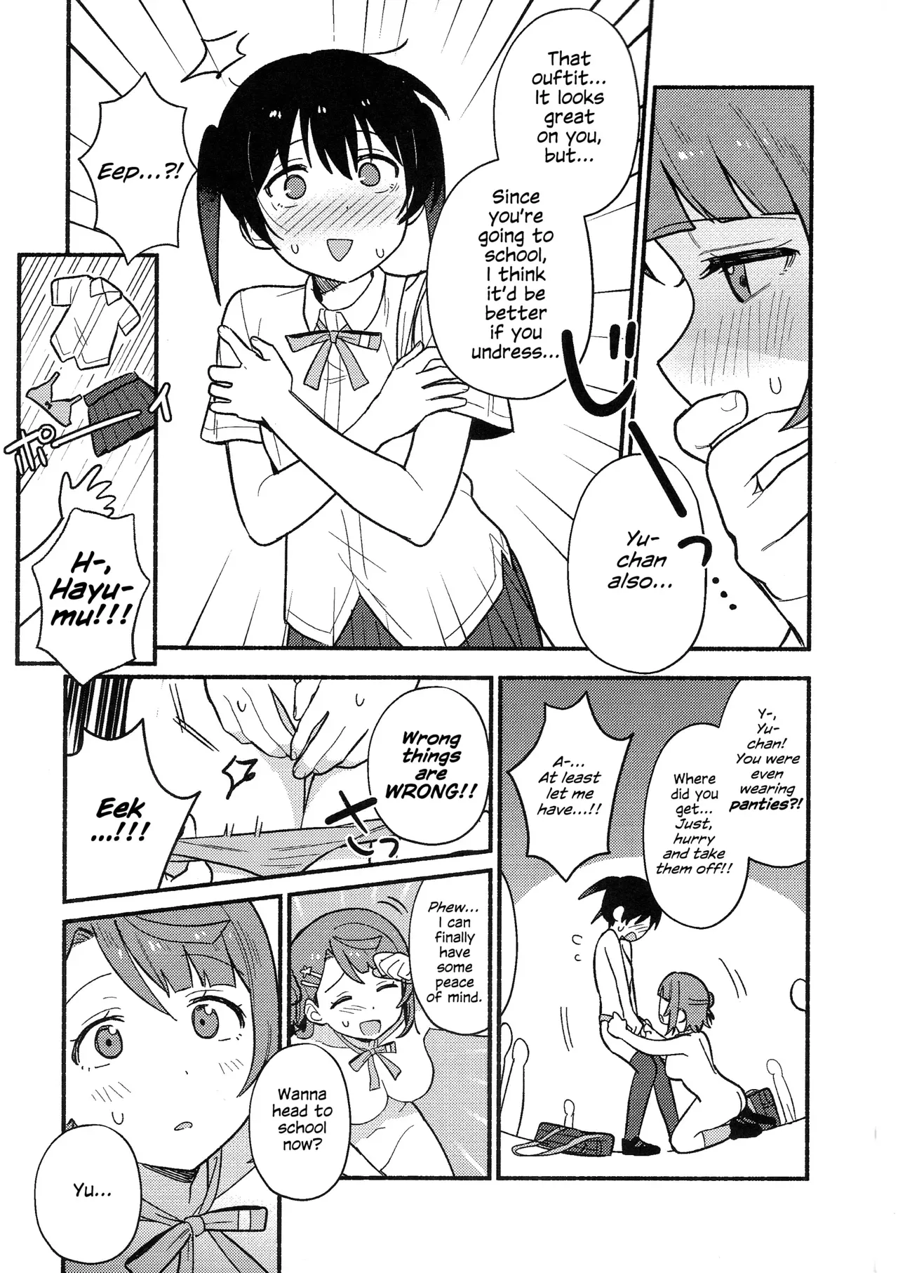 (Bokura no Love Live! 50) [MEOPPAP] Yu-chan wa Pantsu o Shishu shitai! | Yu-chan Wants to Protect Her Panties at All Costs! (Love Live! Nijigasaki High School Idol Club) [English] - Page 10