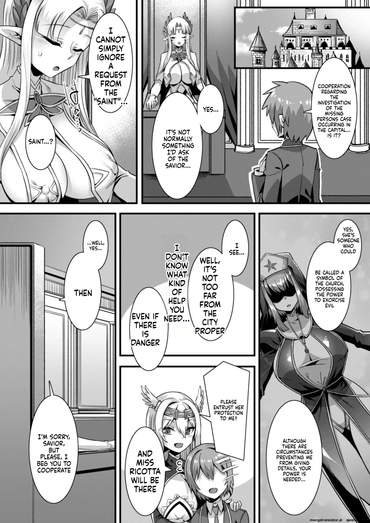 [Refrevo Comic (Harigane Shinshi)] Inran Succubus to Kegarenaki Sister o Party de Rouraku shite Kozukuri Harem Ecchi ~Otoko ga Umarenai Isekai e Shoukan sareta Ore ga Heroine o Ategawarete Kozukuri Ecchi 4~ [Digital] (SCANMTL) - Page 4