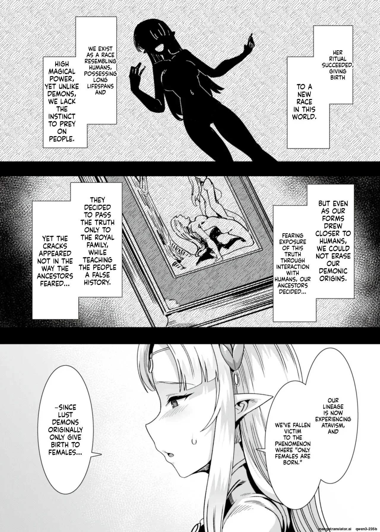 [Refrevo Comic (Harigane Shinshi)] Oujo to Himekishi o Party de Rouraku shite Yotsugi o Tsukutte Boukoku o Sukuu Tame ni Harem Ecchi ~Otoko ga Umarenai Isekai e Shoukan sareta Ore ga Heroine o Ategawarete Kozukuri Ecchi 5~ [Digital] (SCANMTL) - Page 6