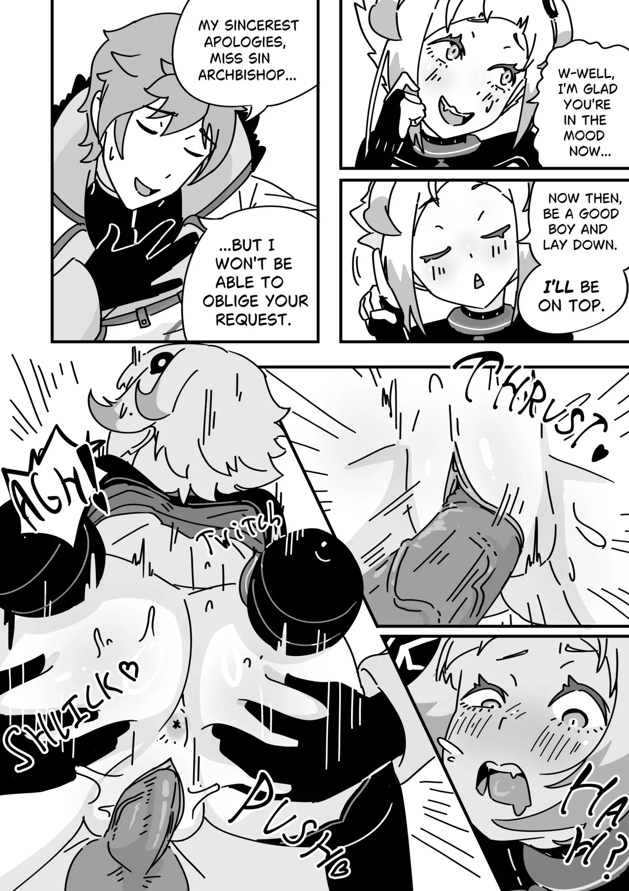 [MayngoMay] Lust IF Prologue [English] (ReZero kara Hajimeru Isekai Seikatsu) - Page 10