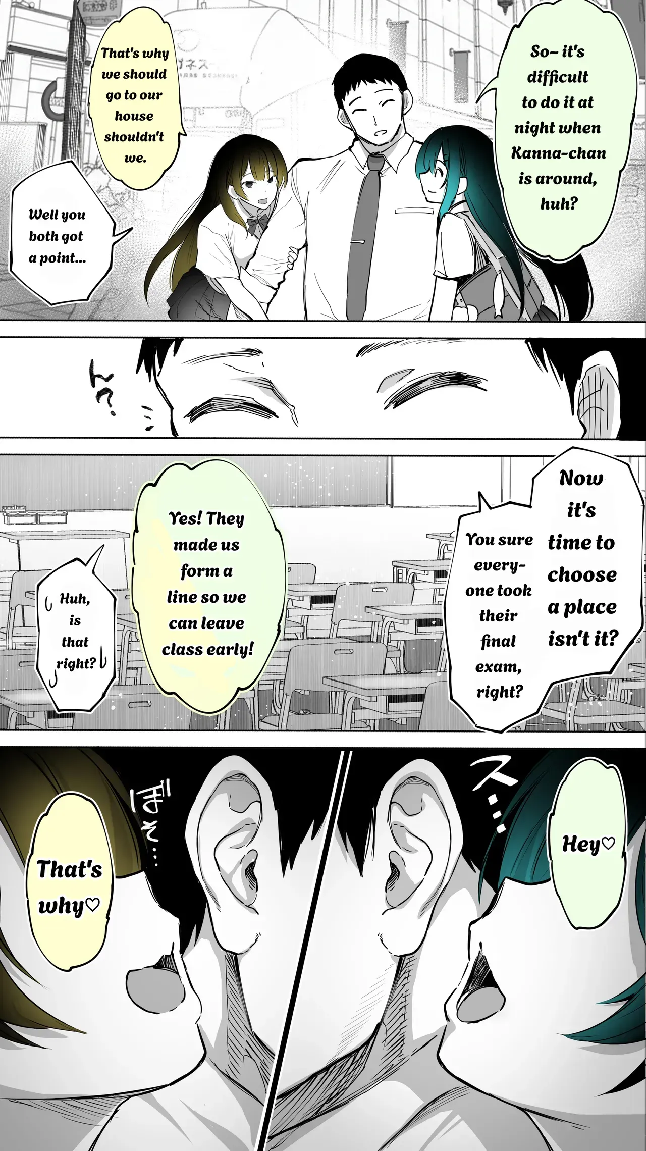 Jimoto no Hame Tomo. ''Kinjo no Niransei Futago C, U'' Mumou-ban｜My Hometown Fuck buddy. "Twin sisters C and U from the neighborhood" - Page 10