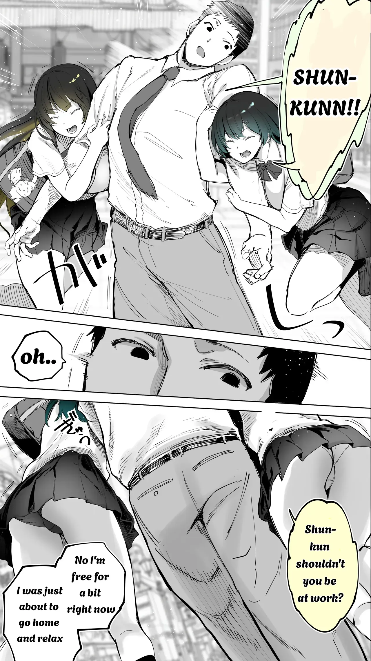Jimoto no Hame Tomo. ''Kinjo no Niransei Futago C, U'' Mumou-ban｜My Hometown Fuck buddy. "Twin sisters C and U from the neighborhood" - Page 6