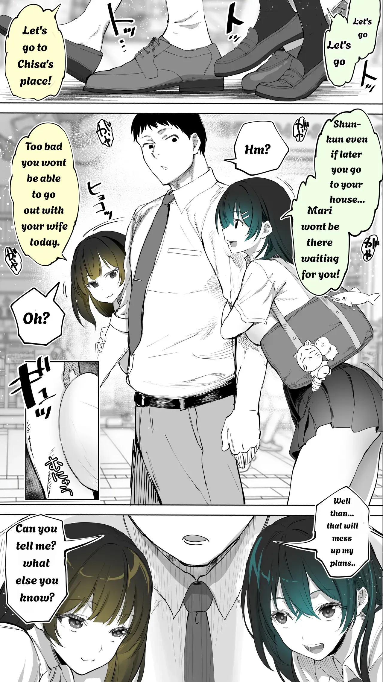 Jimoto no Hame Tomo. ''Kinjo no Niransei Futago C, U'' Mumou-ban｜My Hometown Fuck buddy. "Twin sisters C and U from the neighborhood" - Page 8