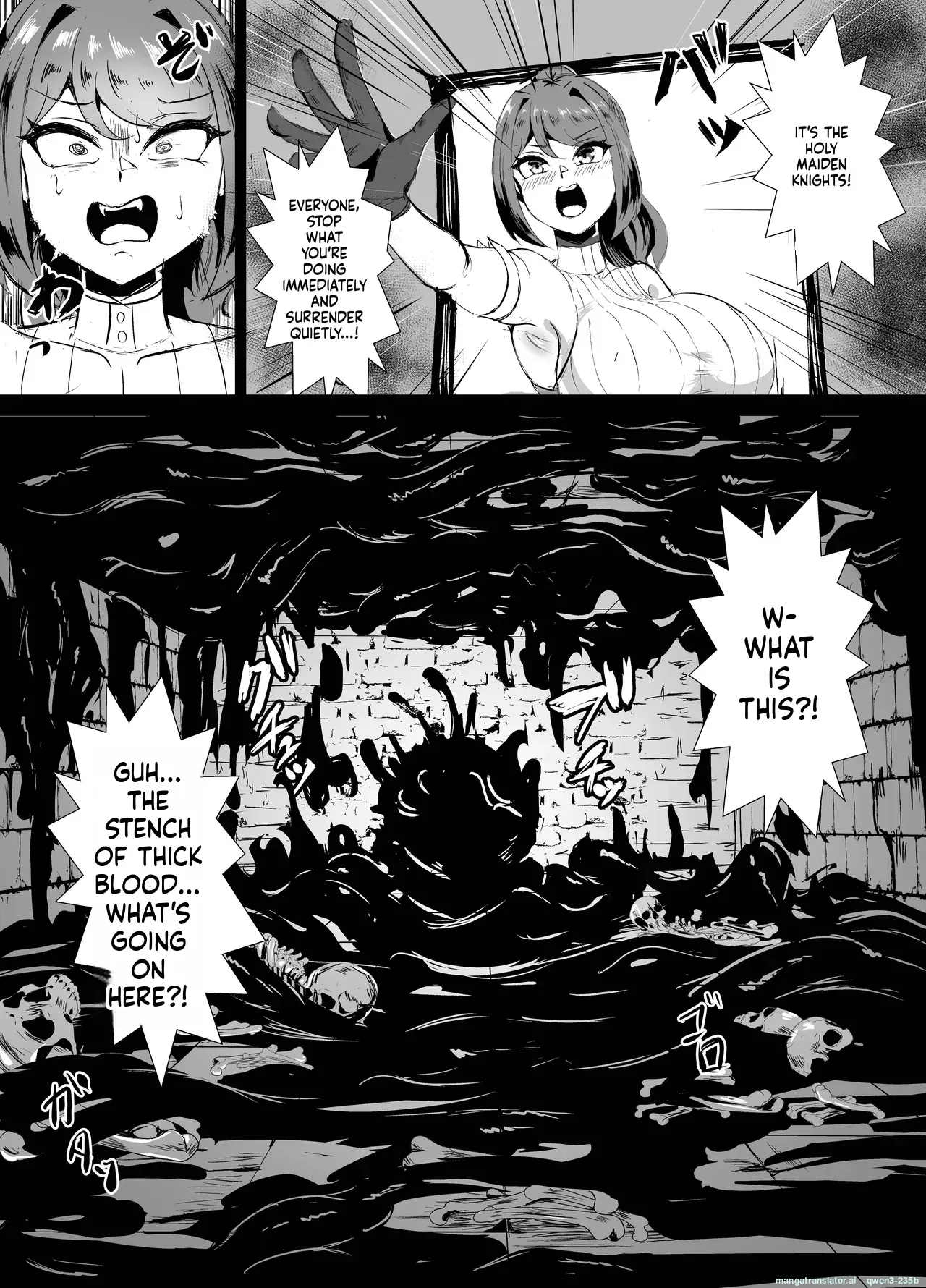 [Torigara Soup (Yotaka)] Wakate Elite na Seijo Kishi-sama, Kyouaku Shokushu ni Shiborareru ~Mugen ni Ikasare Buzama Haiboku Maryokujiru Tarenagashi Genkai Energy Drain Hen~ (SCANMTL) - Page 5