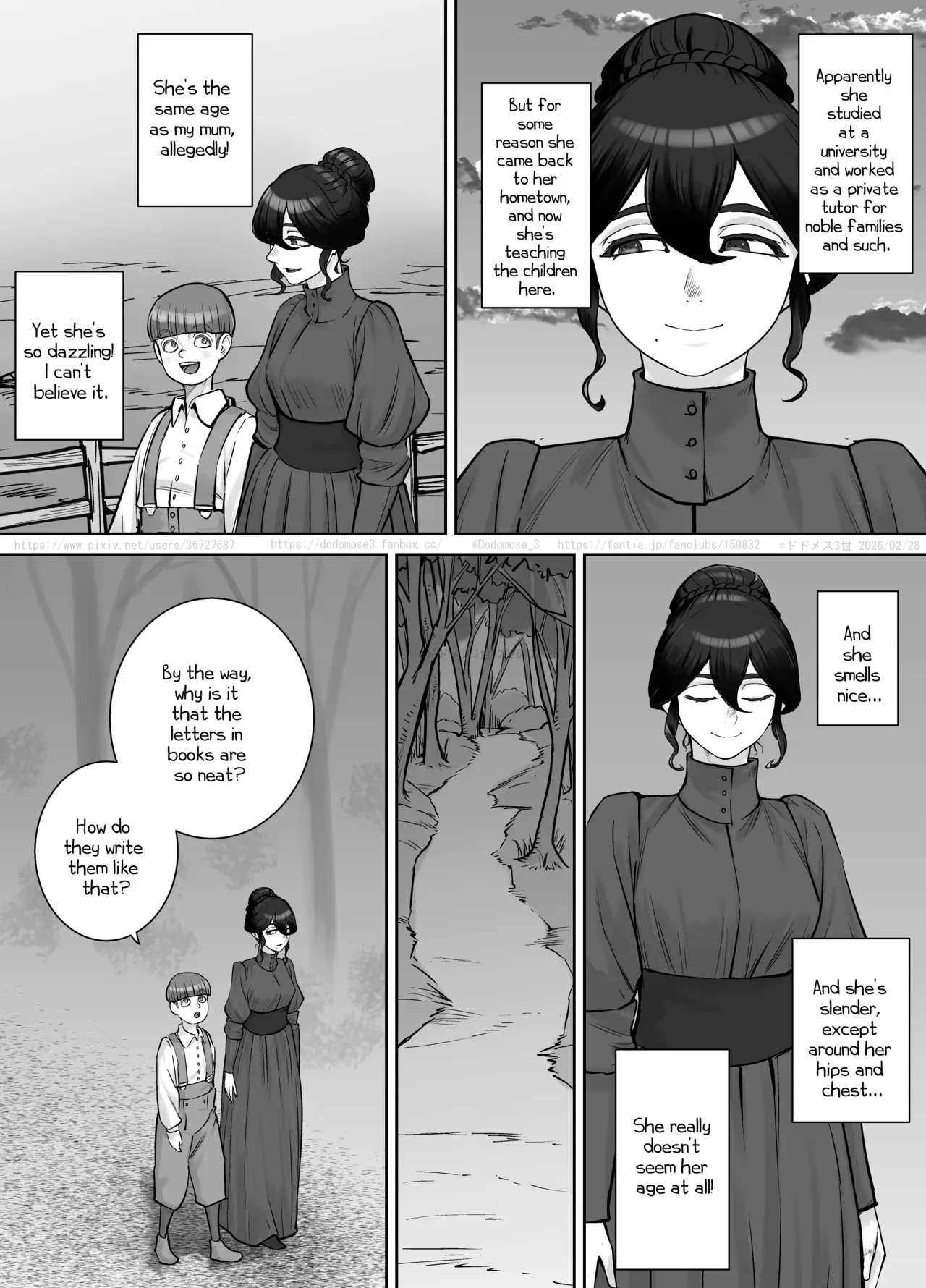 [DODOMESU3SEI] Oshiego ni Onegai Sarete Iroiro Miseteshimau Hanashi [English] - Page 3