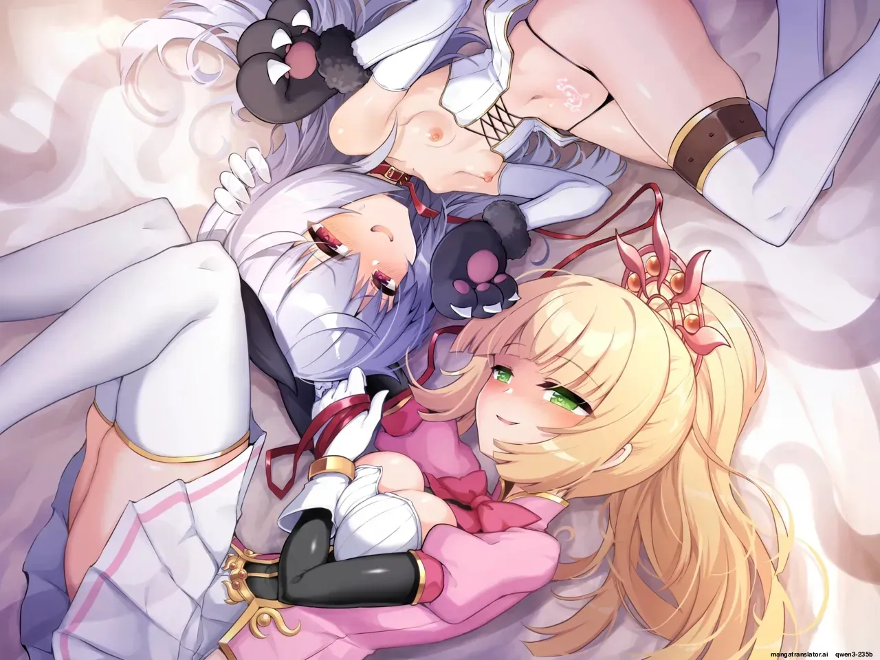 [I'm moralist (Yanagihara Mitsuki, Sasamashin)] Mazoneko x Mahou Shoujo ~Aku no Mahou Shoujo ga, Seigi no Mahou Shoujo to Suenagaku Shiawase ni Kurasu Manga~ (SCANMTL) - Page 2