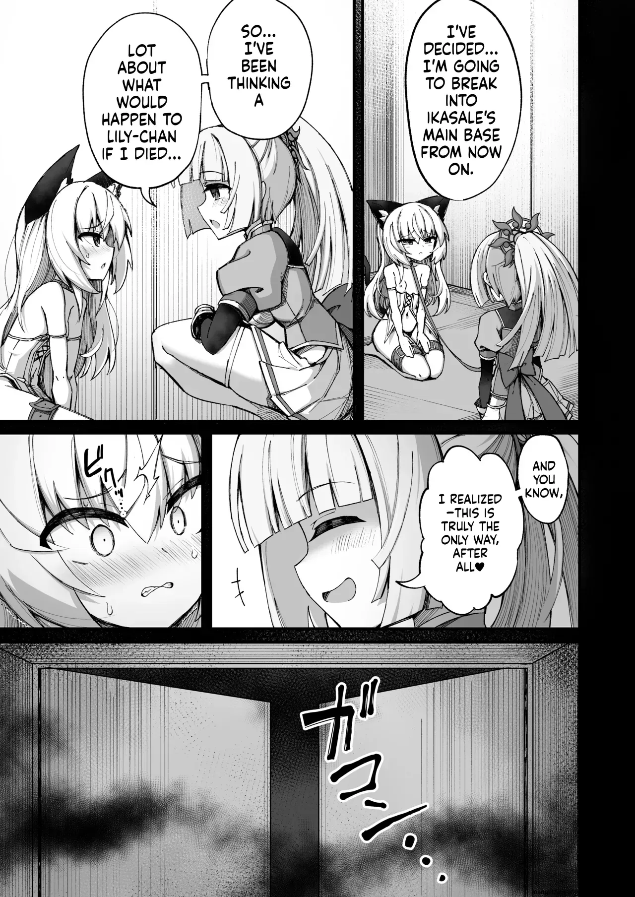 [I'm moralist (Yanagihara Mitsuki, Sasamashin)] Mazoneko x Mahou Shoujo ~Aku no Mahou Shoujo ga, Seigi no Mahou Shoujo to Suenagaku Shiawase ni Kurasu Manga~ (SCANMTL) - Page 9