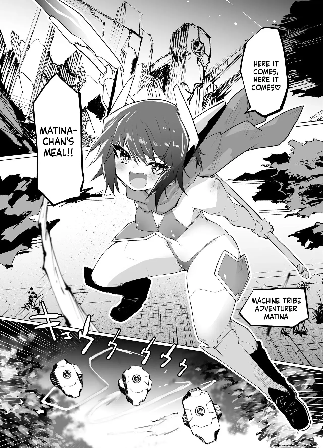 [Kisatei (Kisa Kazuyuki)] Taihai Sekai no Kikaizoku Mesugaki Kikaizoku VS Shokushu Machine [Digital] (SCANMTL) - Page 4