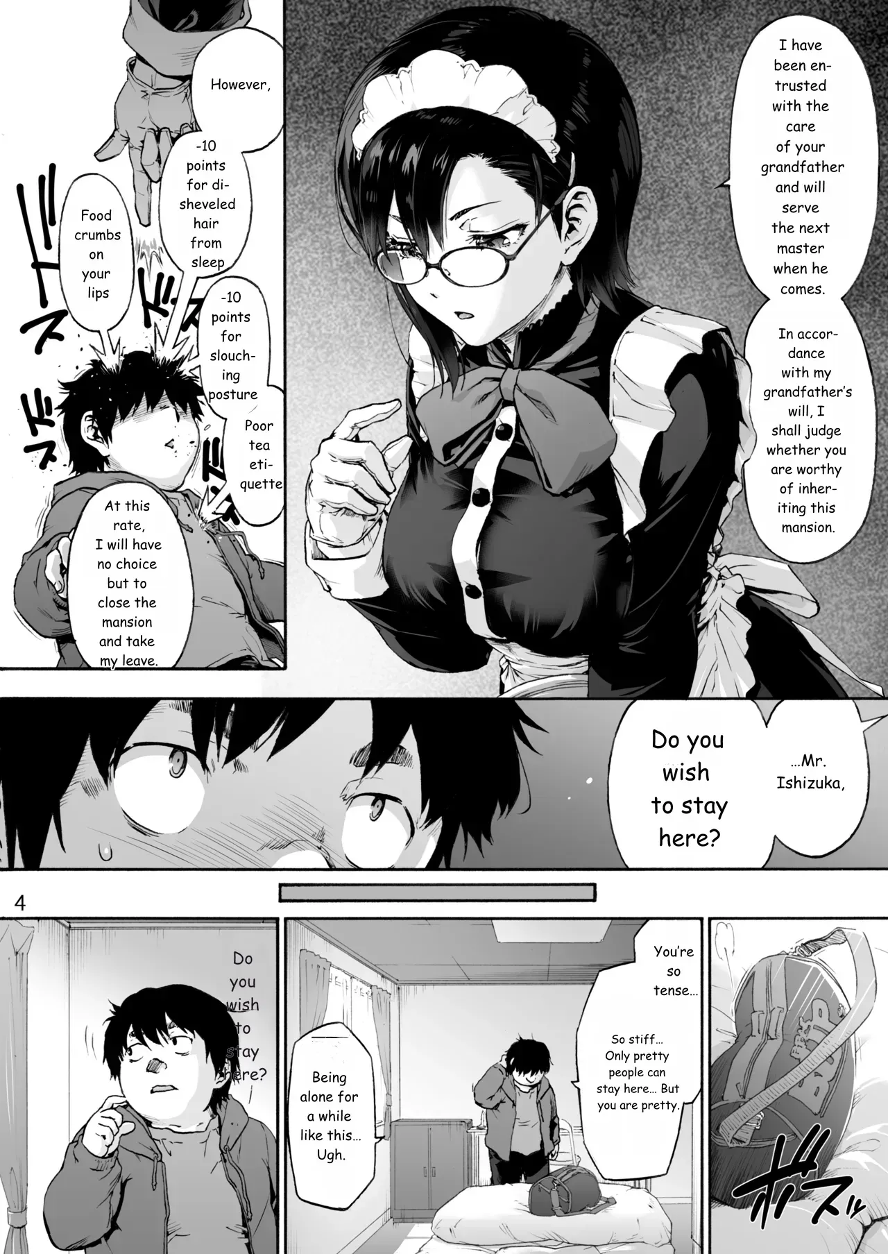 Sousou meikan Futanari Maidsan wa Seiyoku ga Tsuyoi - Page 6