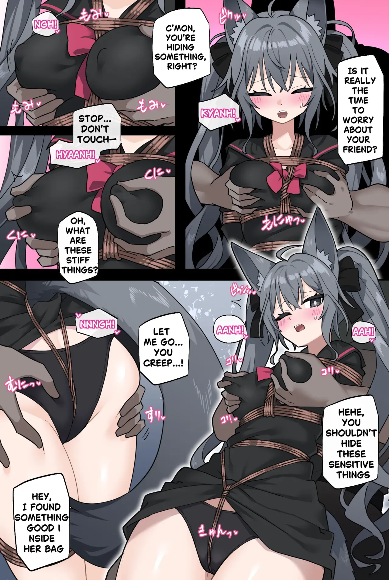 [Skeb]Manuka and Karin get kidnapped in the forest ENG+JP - Page 5