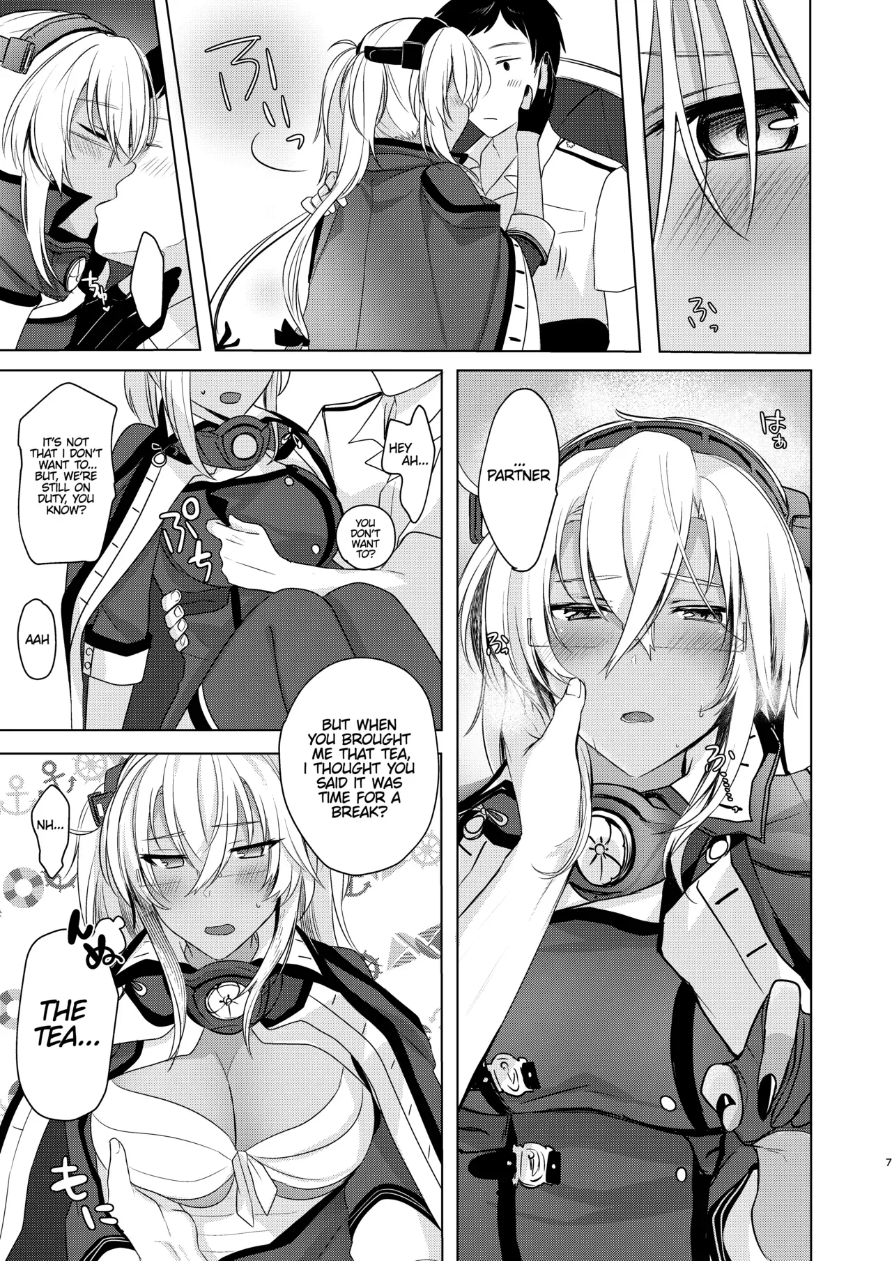 (C97) [Marochaan (Yunamaro)] Musashi-san's Nighttime Affairs: Nostalgic Uniform (Kantai Collection -KanColle-) [English] [Platinum Crown] - Page 8