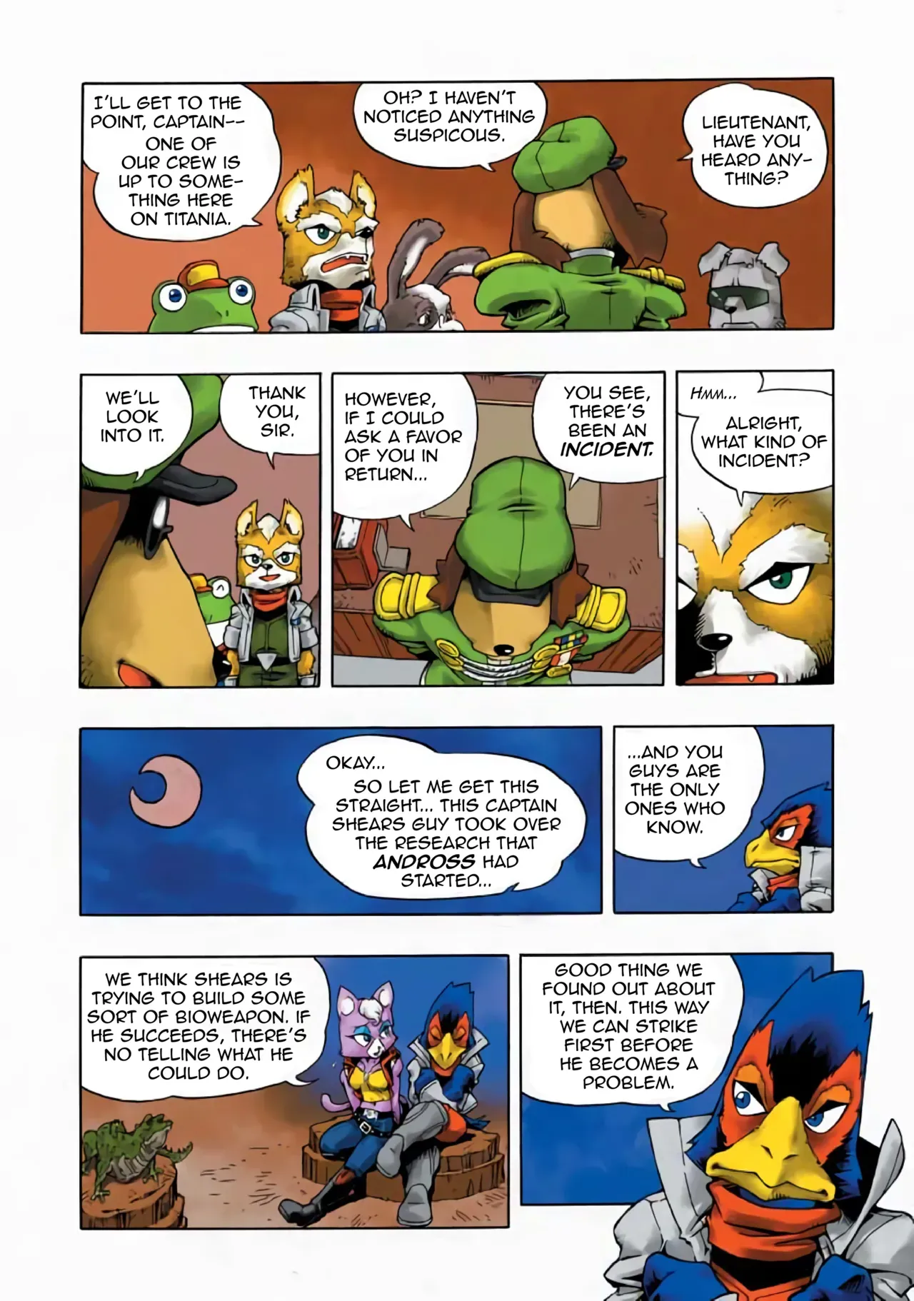 Star Fox: Farewell, Beloved Falco (Fan Remaster) [English] - Page 10