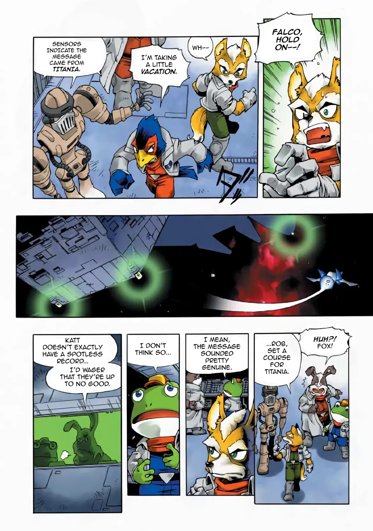 Star Fox: Farewell, Beloved Falco (Fan Remaster) [English] - Page 5