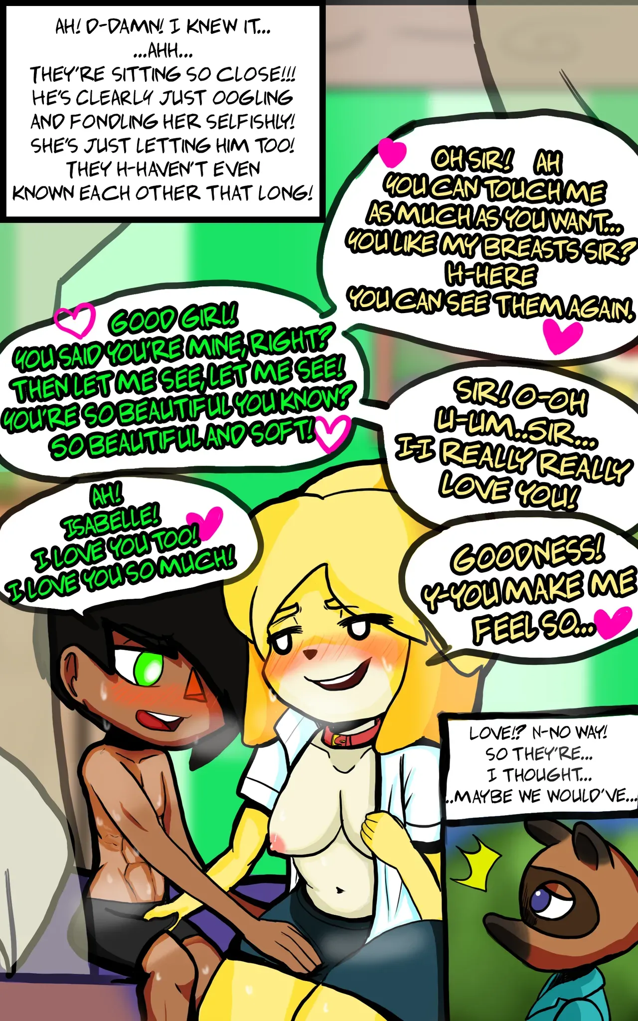 [Error404unk0wn] Isabelle's S(d)ick Day (Animal Crossing) (redo) [English] - Page 10