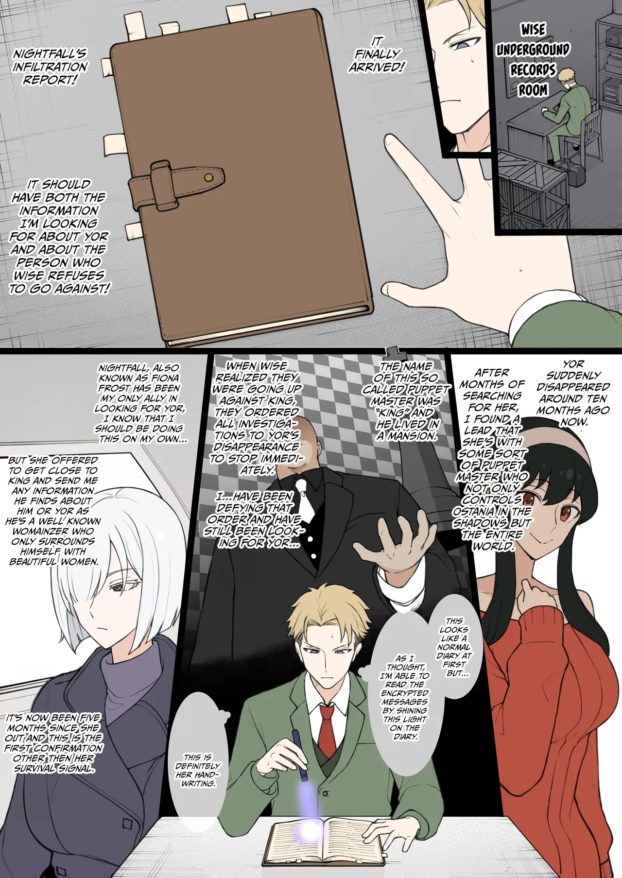 [Terasu MC] Nightfall's Infiltration Report (SPY×FAMILY) [English] - Page 1