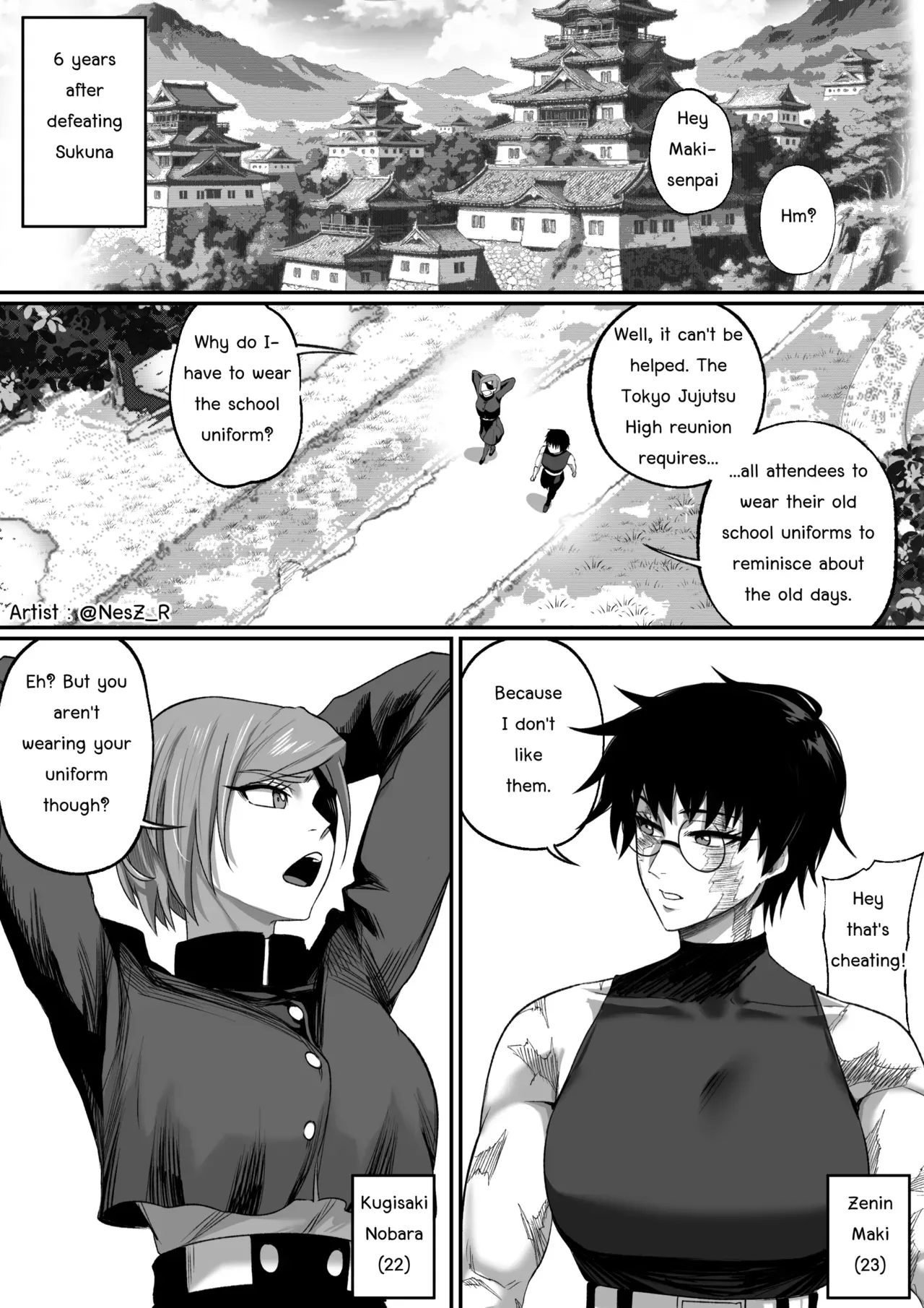 [Nesz] The Possession (Jujutsu Kaisen) [ongoing] - Page 8