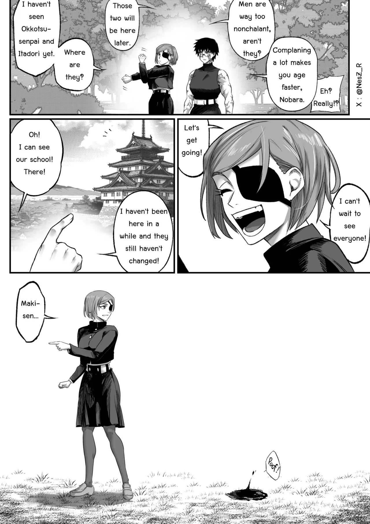 [Nesz] The Possession (Jujutsu Kaisen) [ongoing] - Page 9