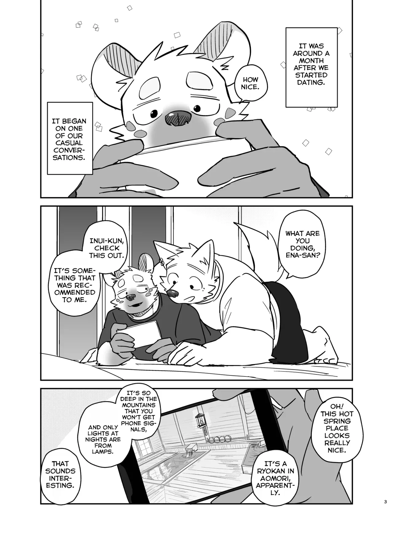 [Nicosando (Nico)] A Trip For Two - Inui & Ena At Aomori Edition [English] - Page 2