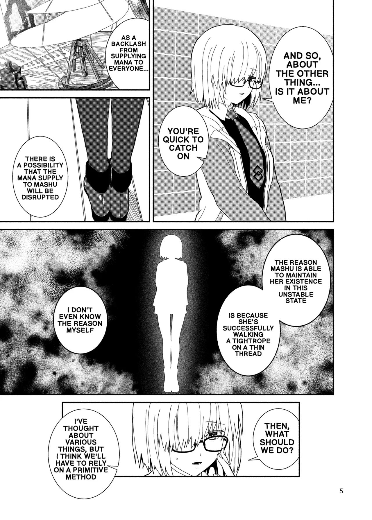 [Tsukinami Days (Kiya Hajime)] A story about Senpai and me (Fate/Grand Order) [Digital] (English) - Page 5