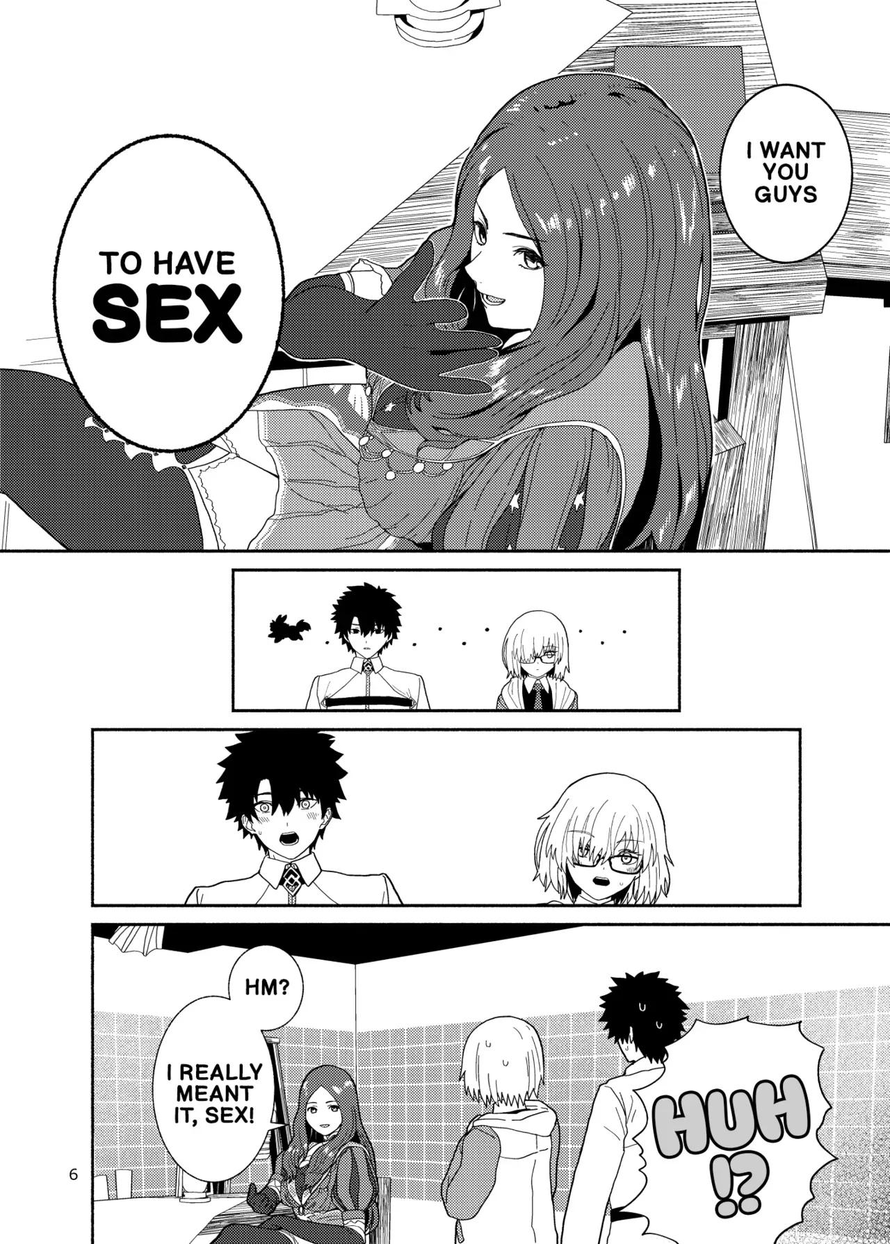 [Tsukinami Days (Kiya Hajime)] A story about Senpai and me (Fate/Grand Order) [Digital] (English) - Page 6