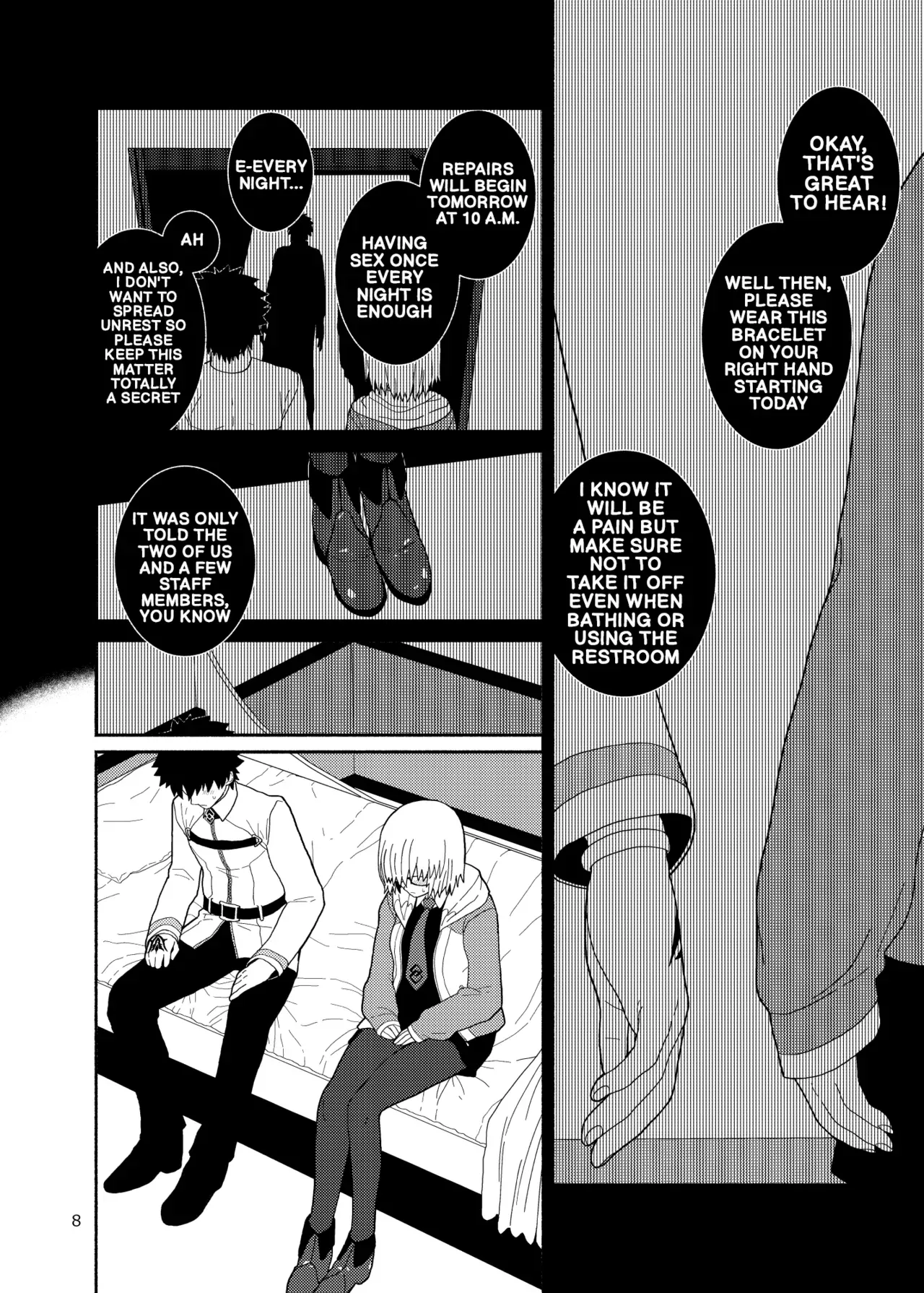 [Tsukinami Days (Kiya Hajime)] A story about Senpai and me (Fate/Grand Order) [Digital] (English) - Page 8