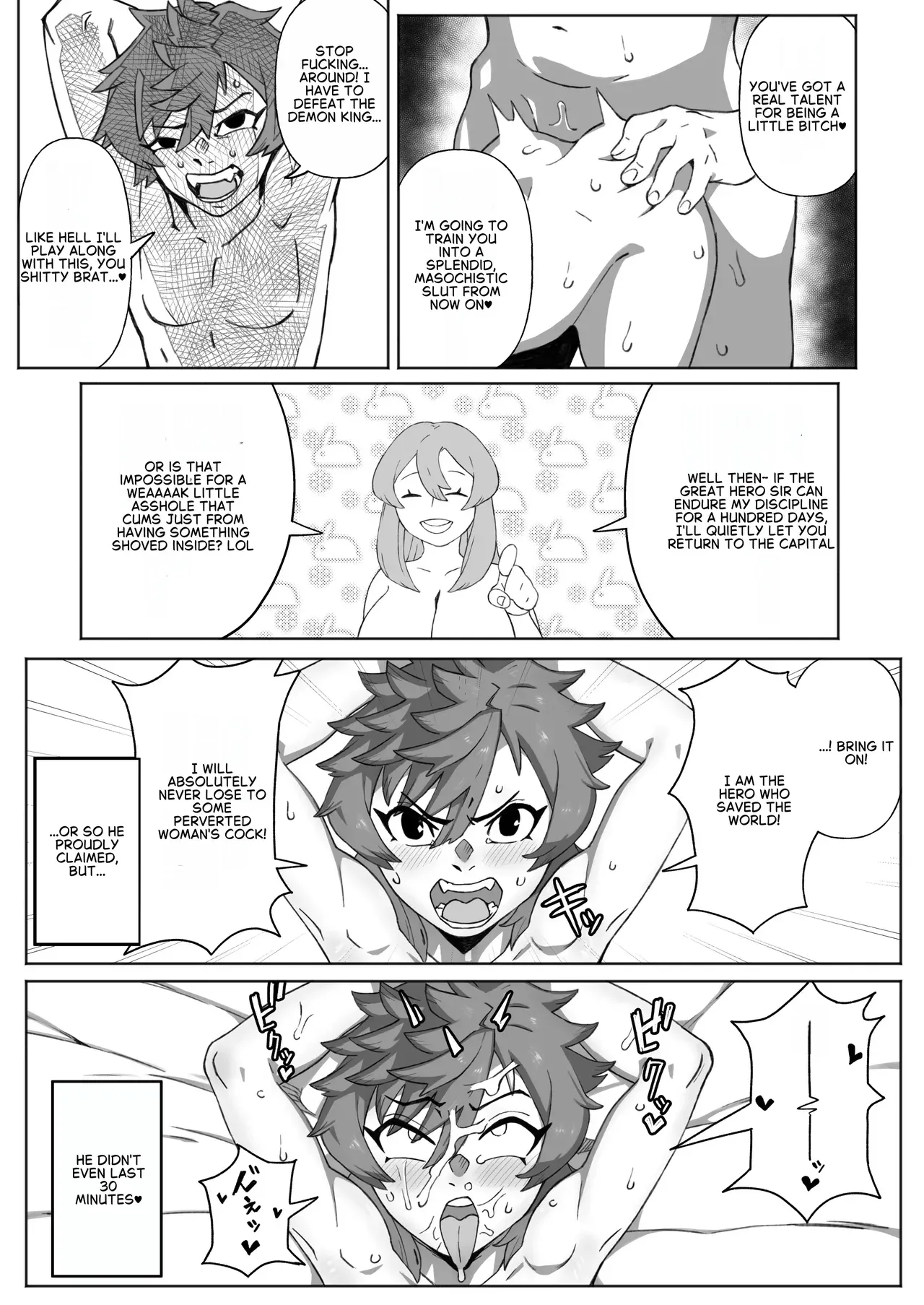 100-Day Diary: The Hero’s Training of Rookie Futanari Adventurer Kasumi-chan [English] - Page 8