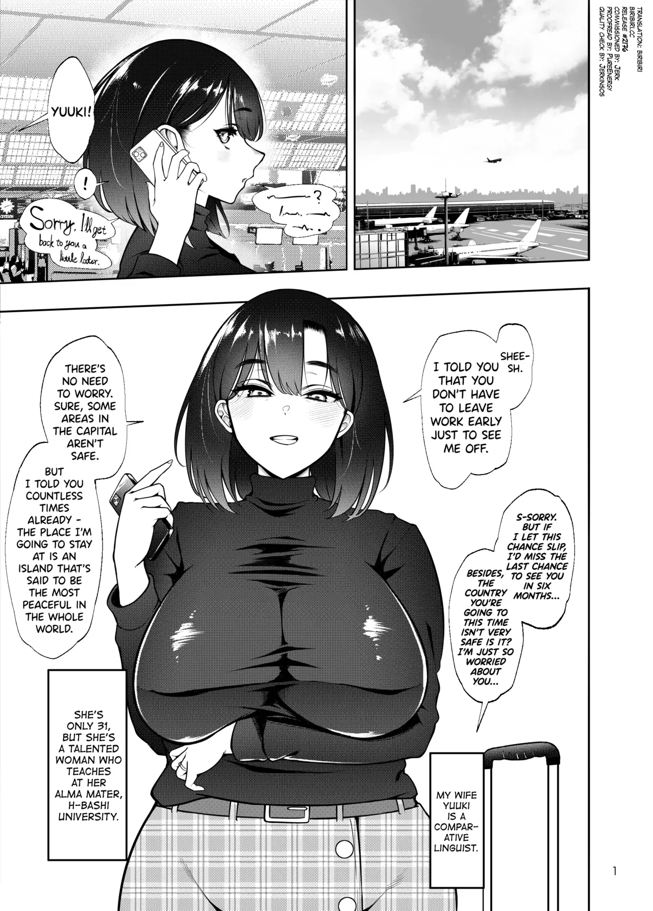 [Daiichi Yutakasou (Chiku)] Buzoku NTR ~Boku no Tsuma ga Minamitaiheiyou no Kotou ni Kurasu Rinri-kan 0 Razoku No Ichiin ni Naru made no Kiroku~ [English] [biribiri] - Page 2
