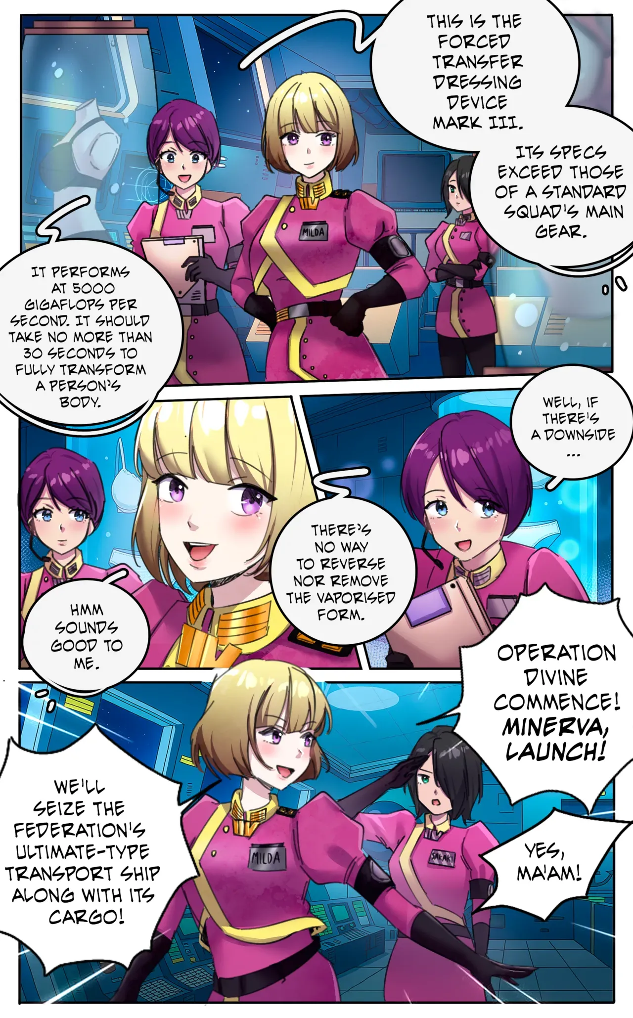 [MeowWithMe & Milda007] Female Clothing Vaporization of Shame - Page 2