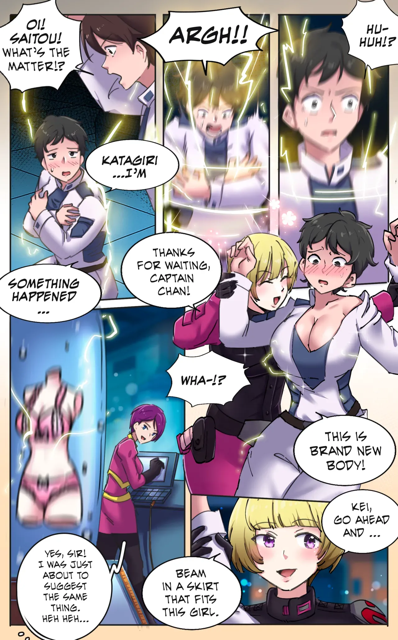 [MeowWithMe & Milda007] Female Clothing Vaporization of Shame - Page 6