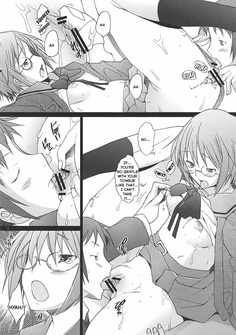 (COMIC1☆4) [Kohakutei (Sakai Hamachi)] -if- (The Melancholy of Haruhi Suzumiya) [English] [QazzyzzaQ] - Page 9