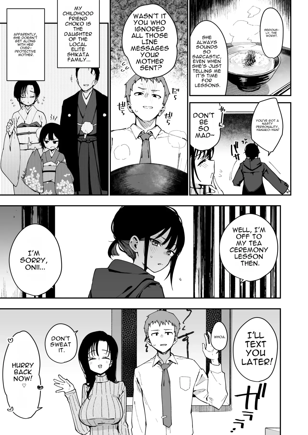 [Inbou no Teikoku (IN-KA of the Dead)] Ore ga Kanojo no Chounyuu ikezu Mama ni Seiheki Hakai o Sareru Made [English] - Page 4