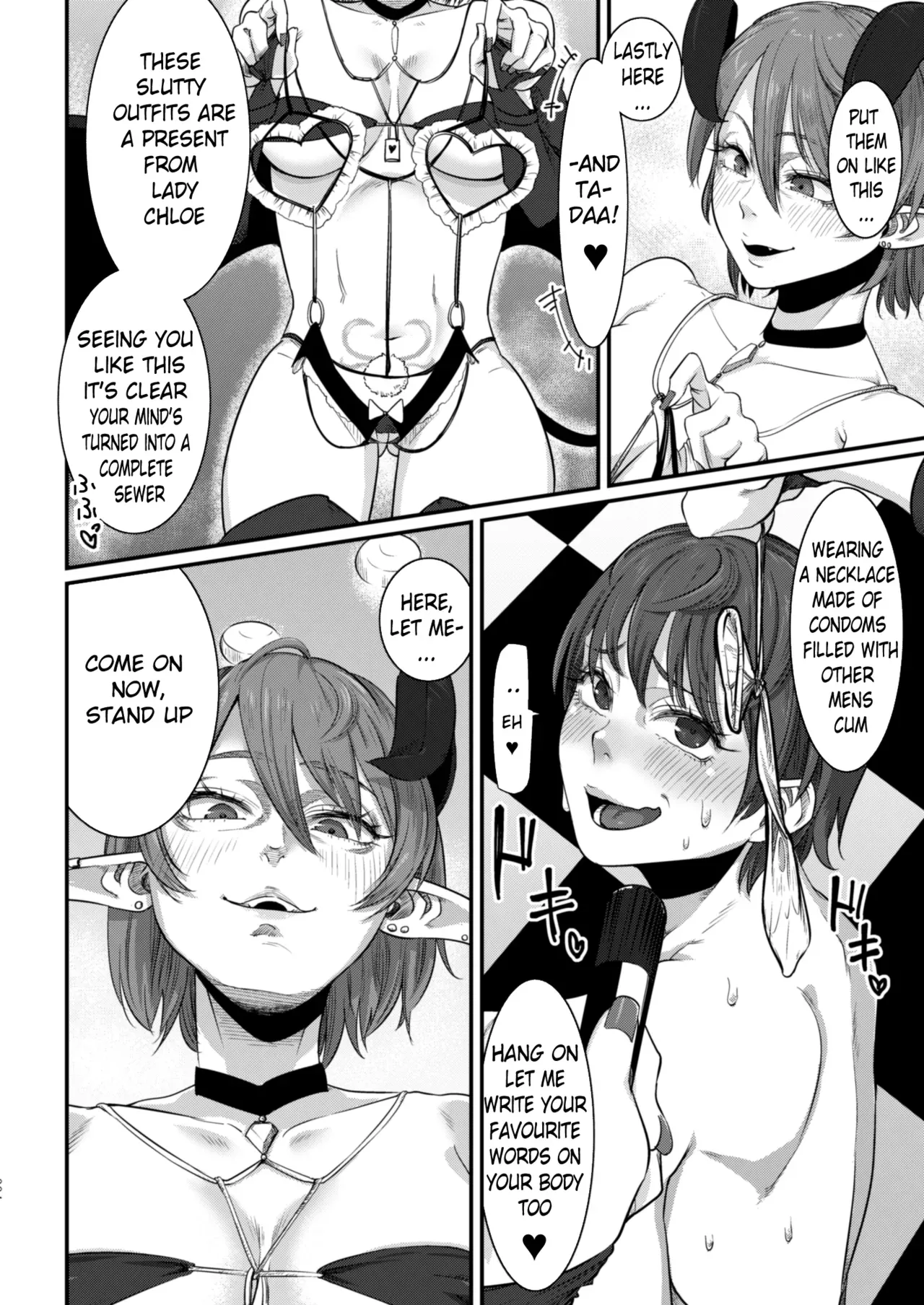 [## (Con Narita)] Dorei Choukyou Inma ~Mazo Dorei no "Boku" ga Byouki Chinpo de Saiteihen ni Otosareru Gata Live~ | Slave Training Succubus ~The Maso Slave "Me" Gets Dropped to Rock Bottom by a Diseased Cock Type Livestream~ [English] - Page 3