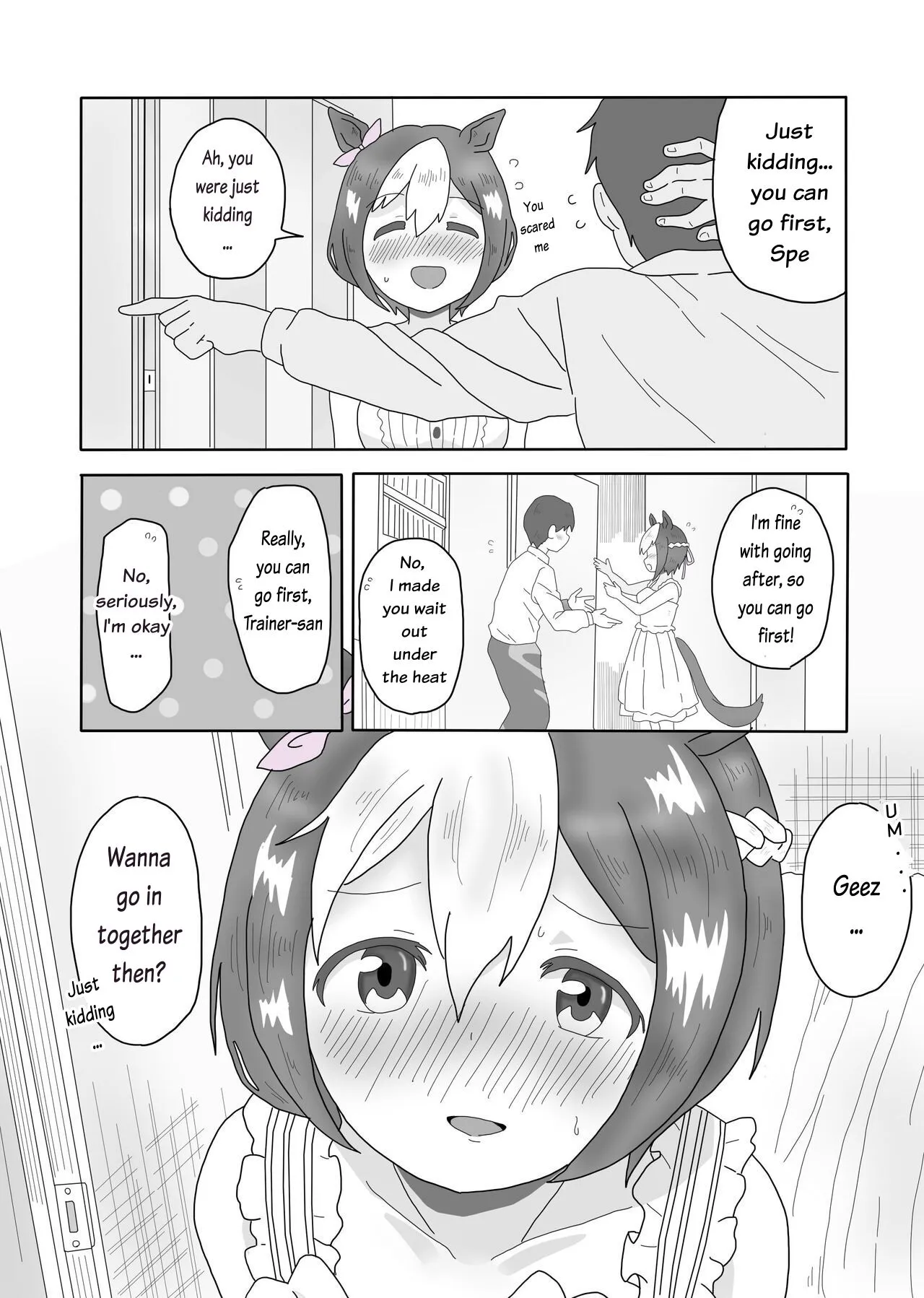 [Oikomii Toubousha] Spe-chan to Ouchi Ecchi | Home Sex with Spe-chan (Uma Musume Pretty Derby) [English] - Page 5