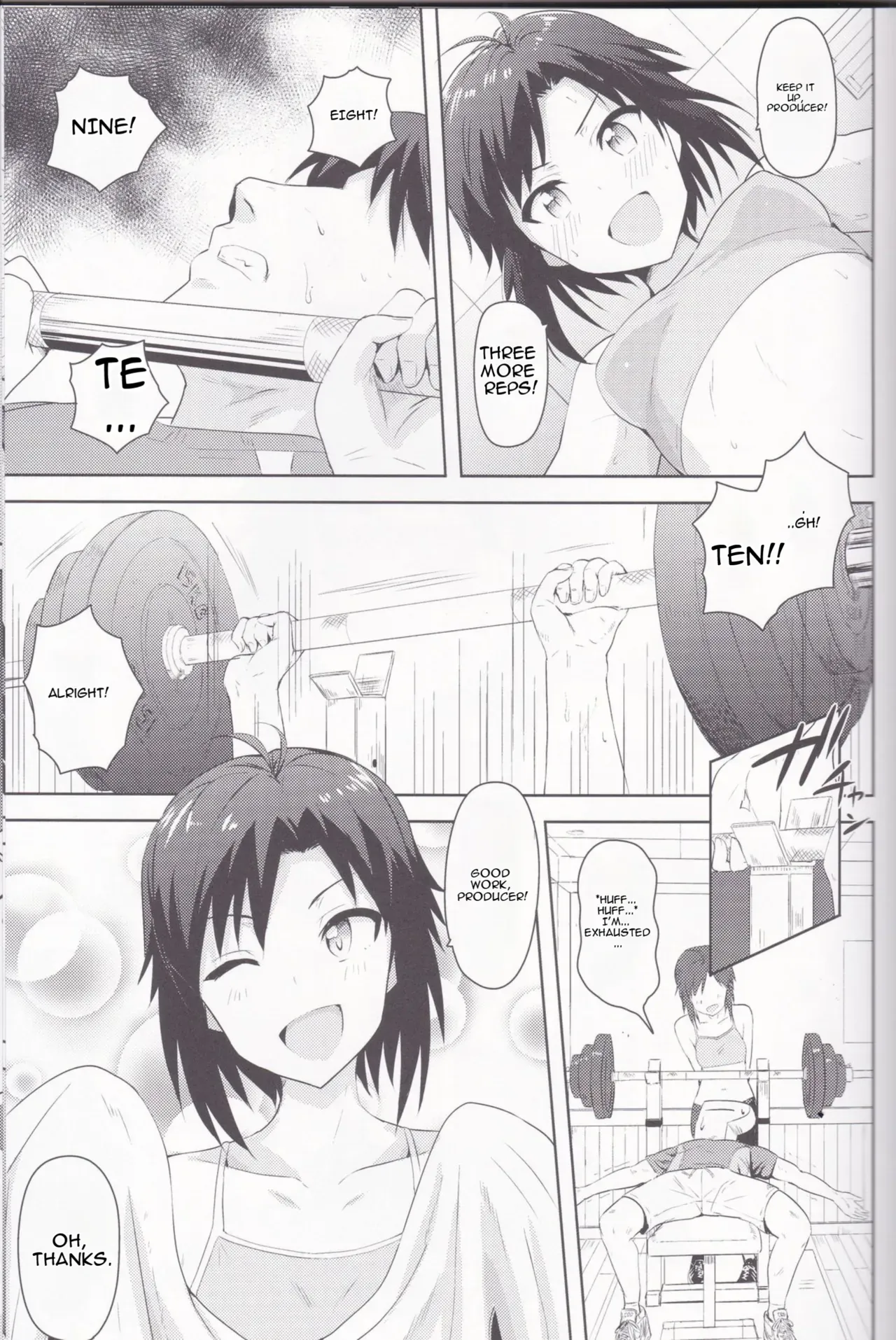 (C87) [PLANT (Tsurui)] Makoto to Training! 2 (THE IDOLM@STER) [MTL] - Page 2