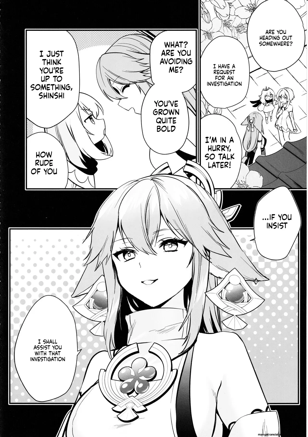 (C102) [PANA LAND (Kazepana)] Guuji-sama no Junan (Genshin Impact) (SCANMTL) - Page 5