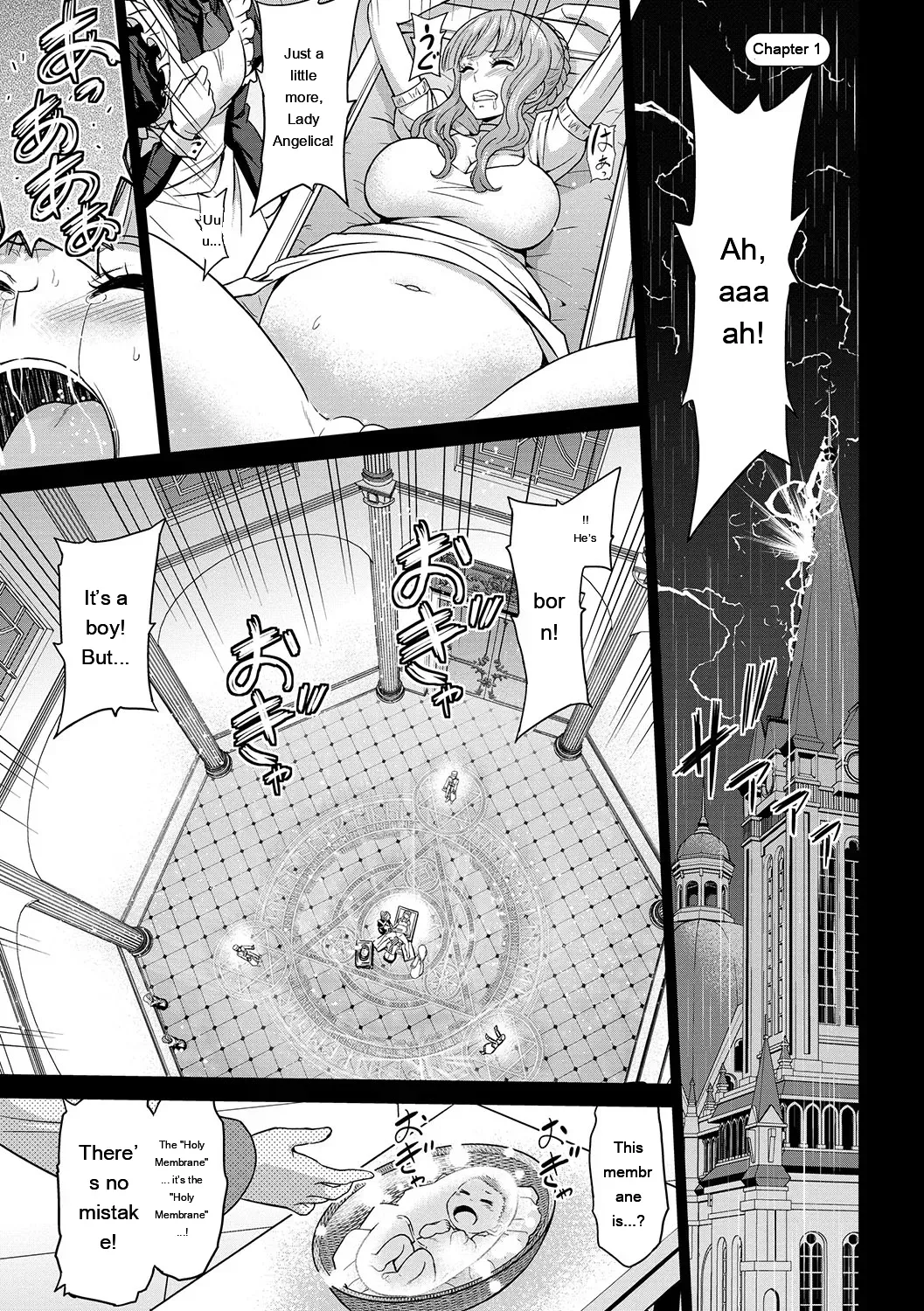 [Yamada Gogogo] Seijo no Rakuin -Annunciation of despair- [Digital] [Eng][MTL] - Page 4