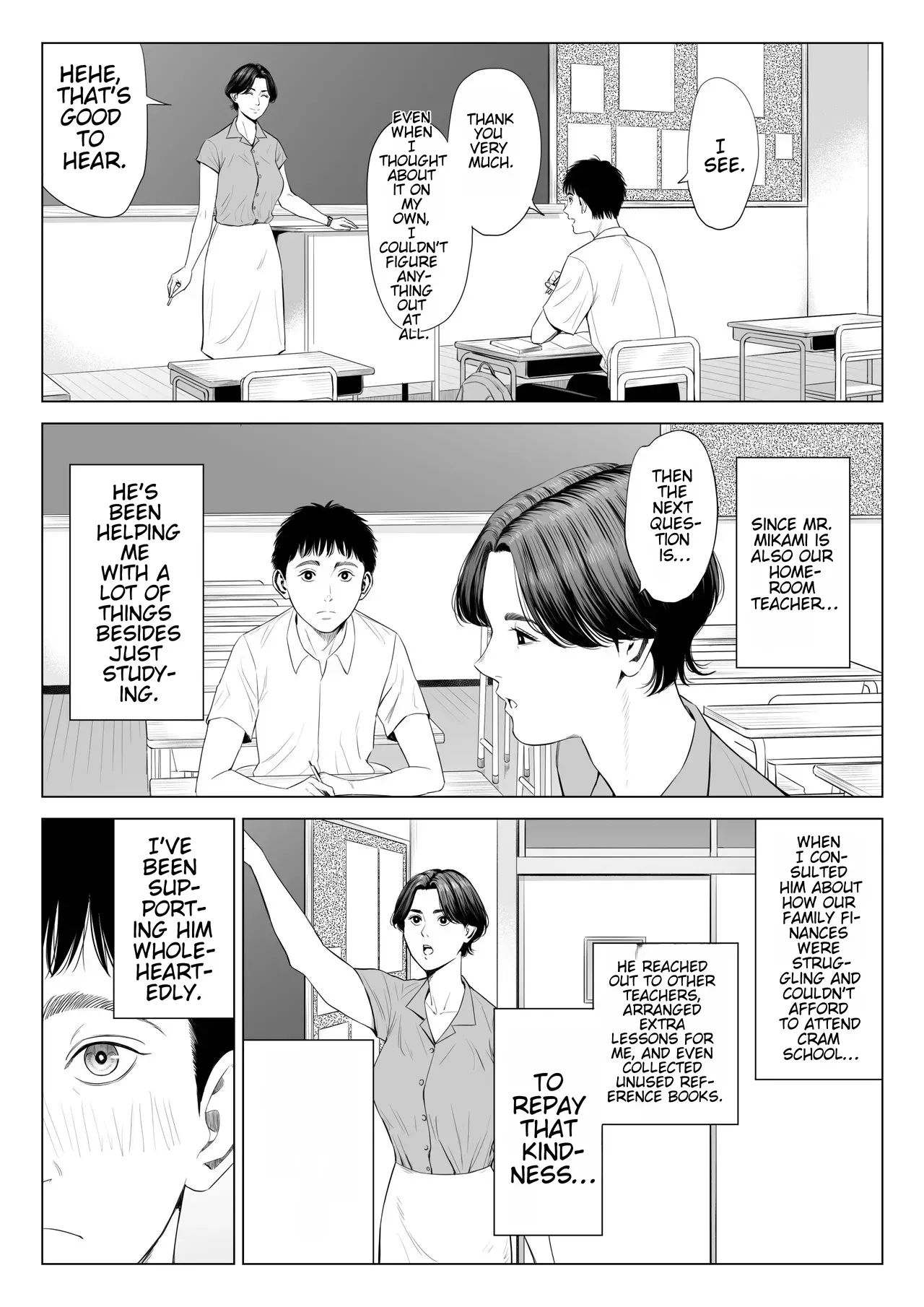 [Tamagou] Mikami Sensei Ekohiiki Kyoushi no Hisanna Matsuro [English] - Page 7